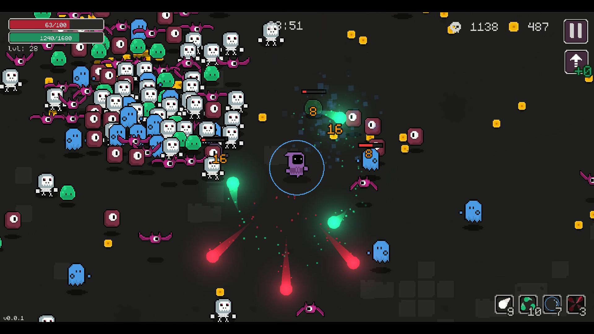 无尽的波浪生存/Endless waves survival