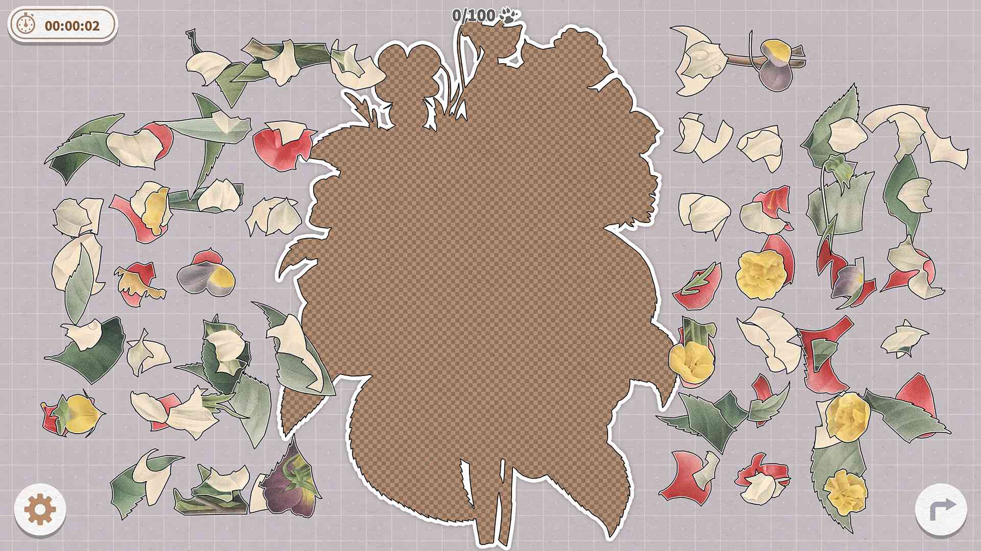 挤在一起的植物/Plants Huddled Together