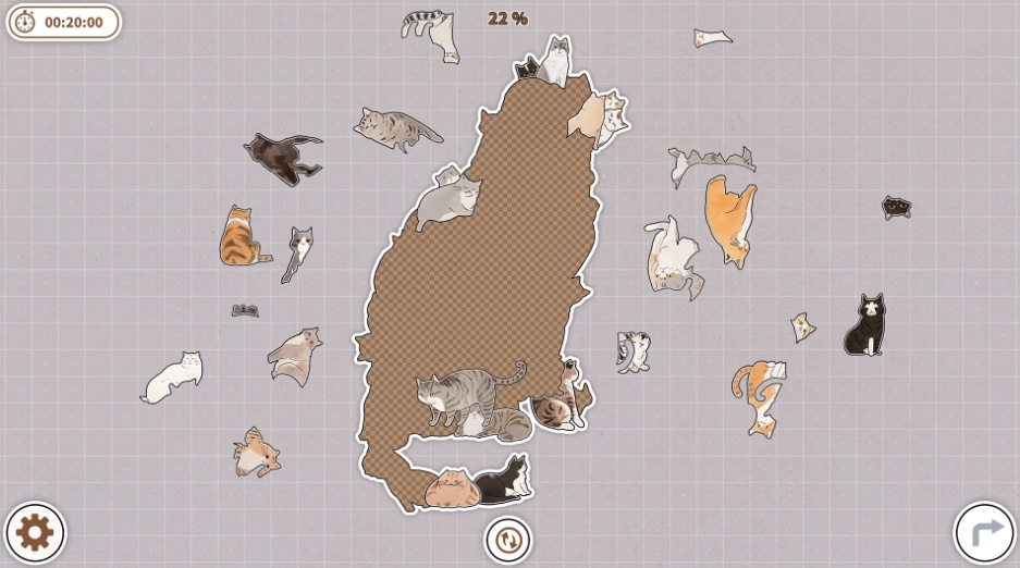 挤在一起的猫猫/Cats Huddled Together