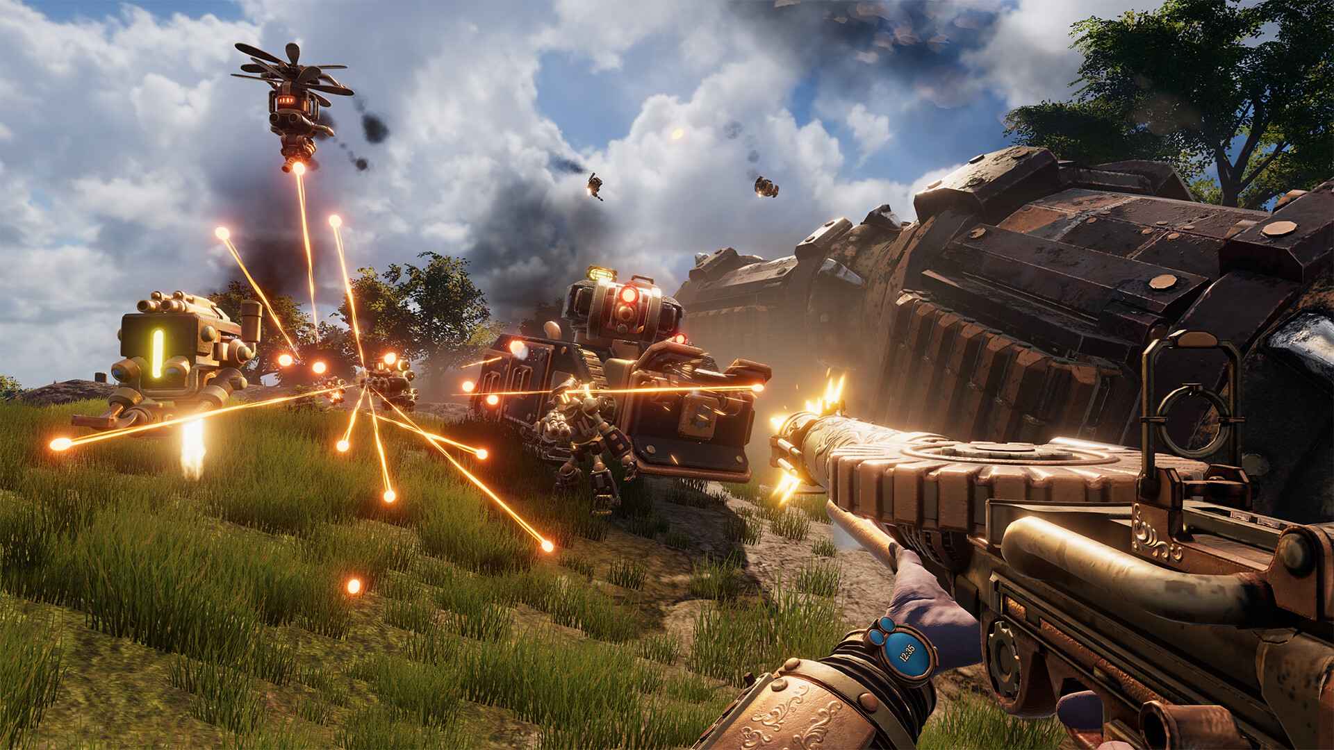 火山岛/火山钻地机/Volcanoids