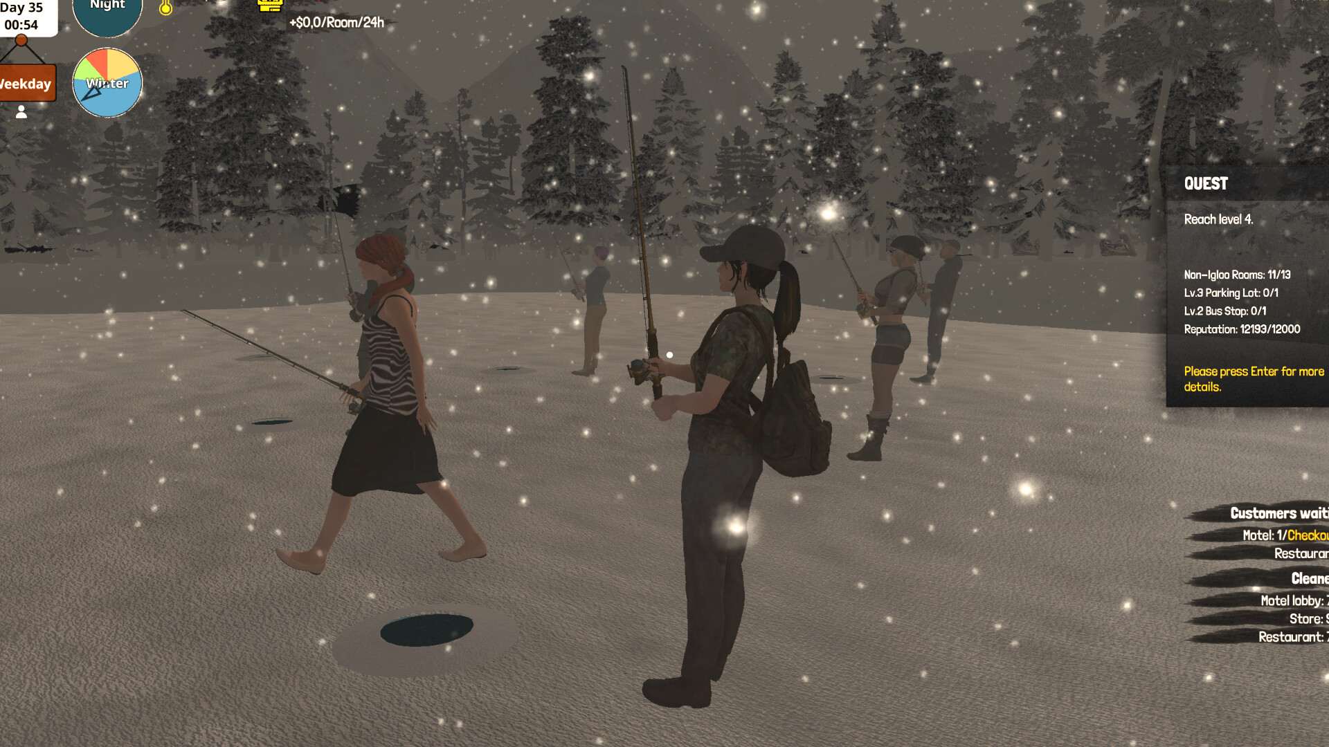 北极汽车旅馆模拟器/Arctic Motel Simulator