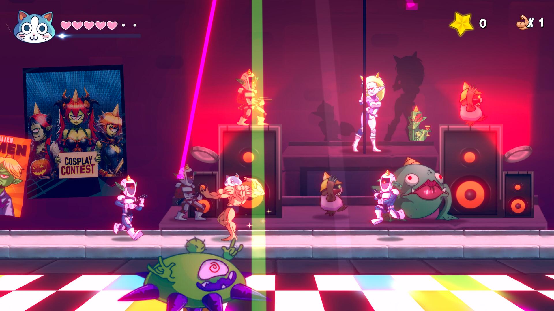 超级筋肉猫/KinnikuNeko: SUPER MUSCLE CAT_0