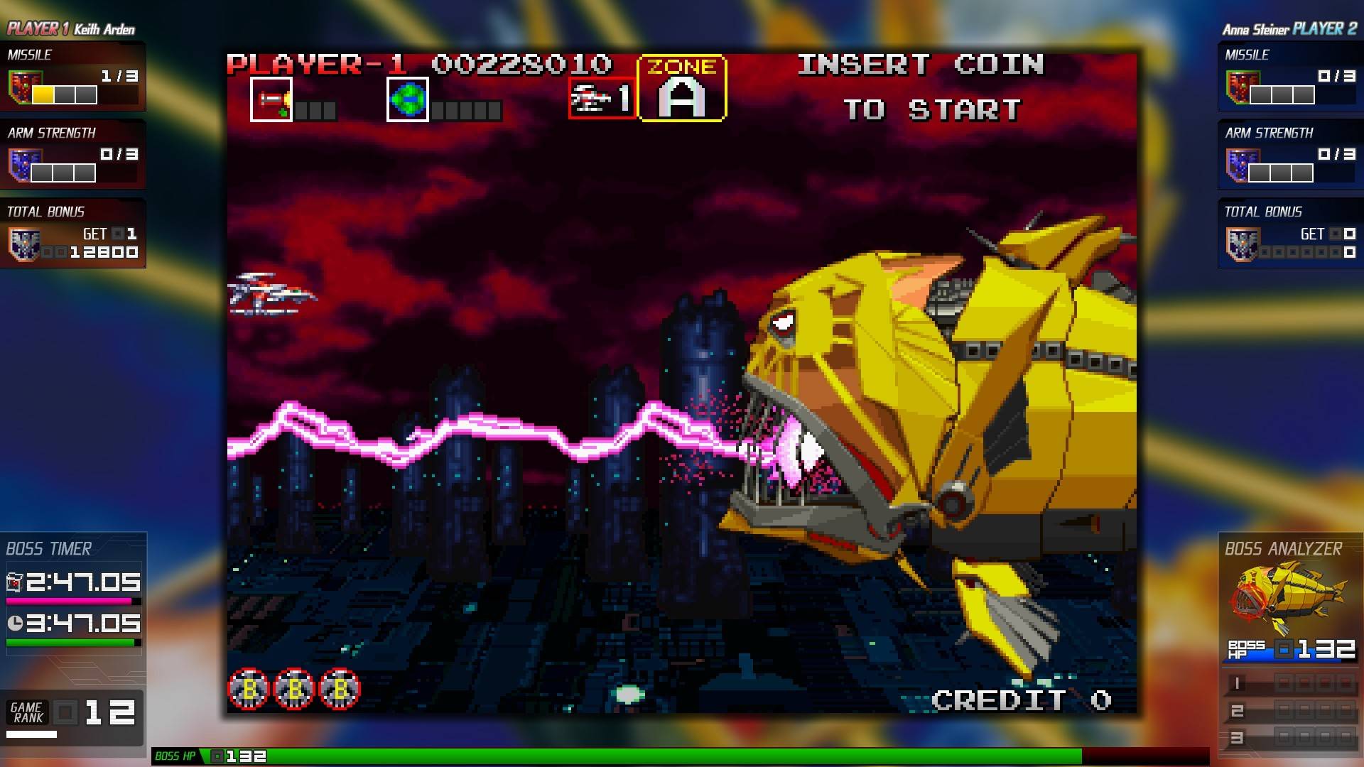 大流士游戏合集/Darius Cozmic Collection Arcade_4