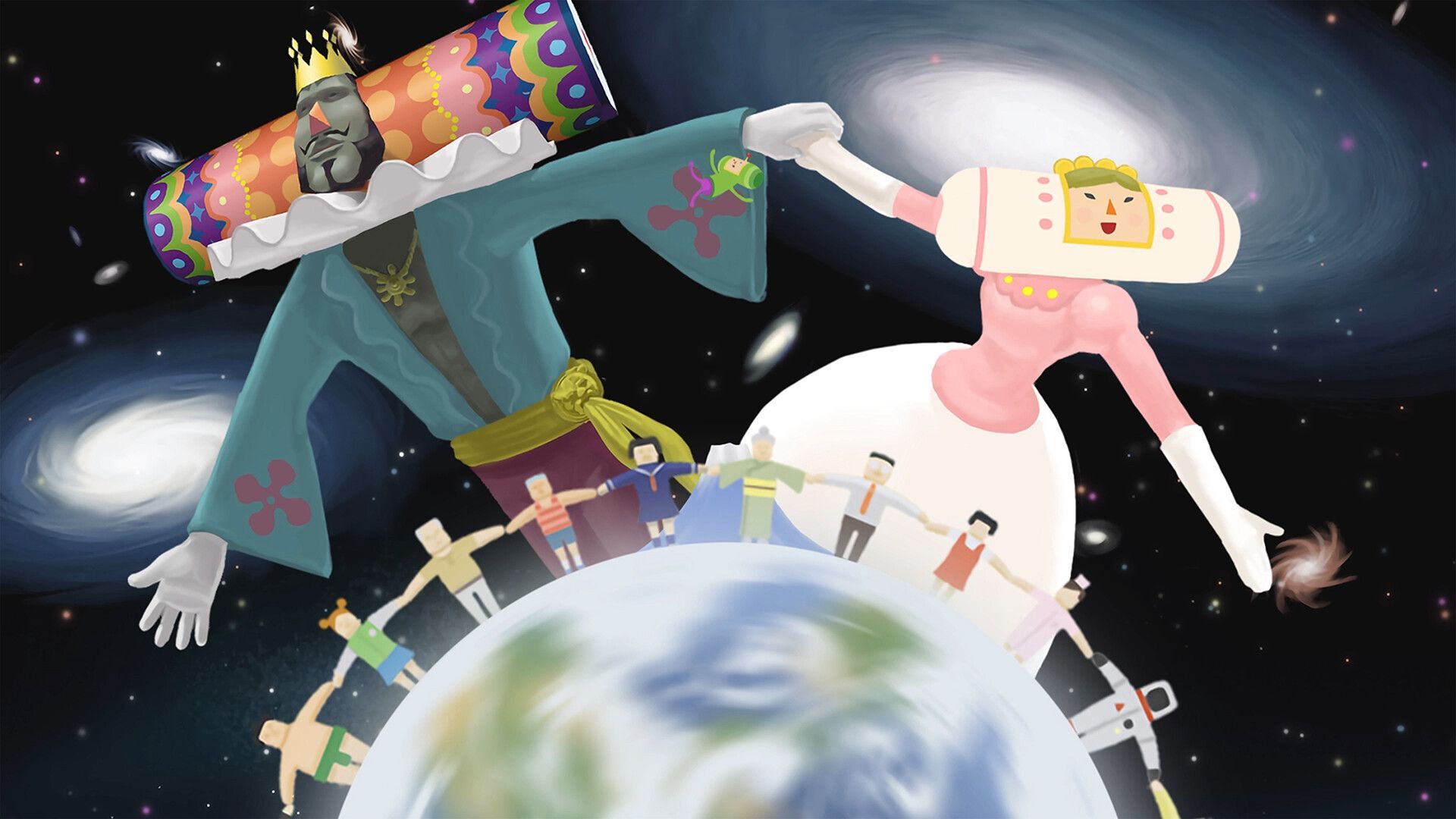 人见人爱的块魂 安可+ 国王大人的小小回忆/We Love Katamari REROLL Royal Reverie_0