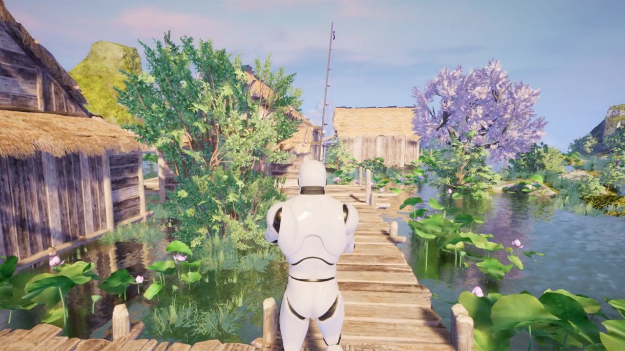 大明湖畔荷花钓鱼/Fishing at Lotus Lakes_2