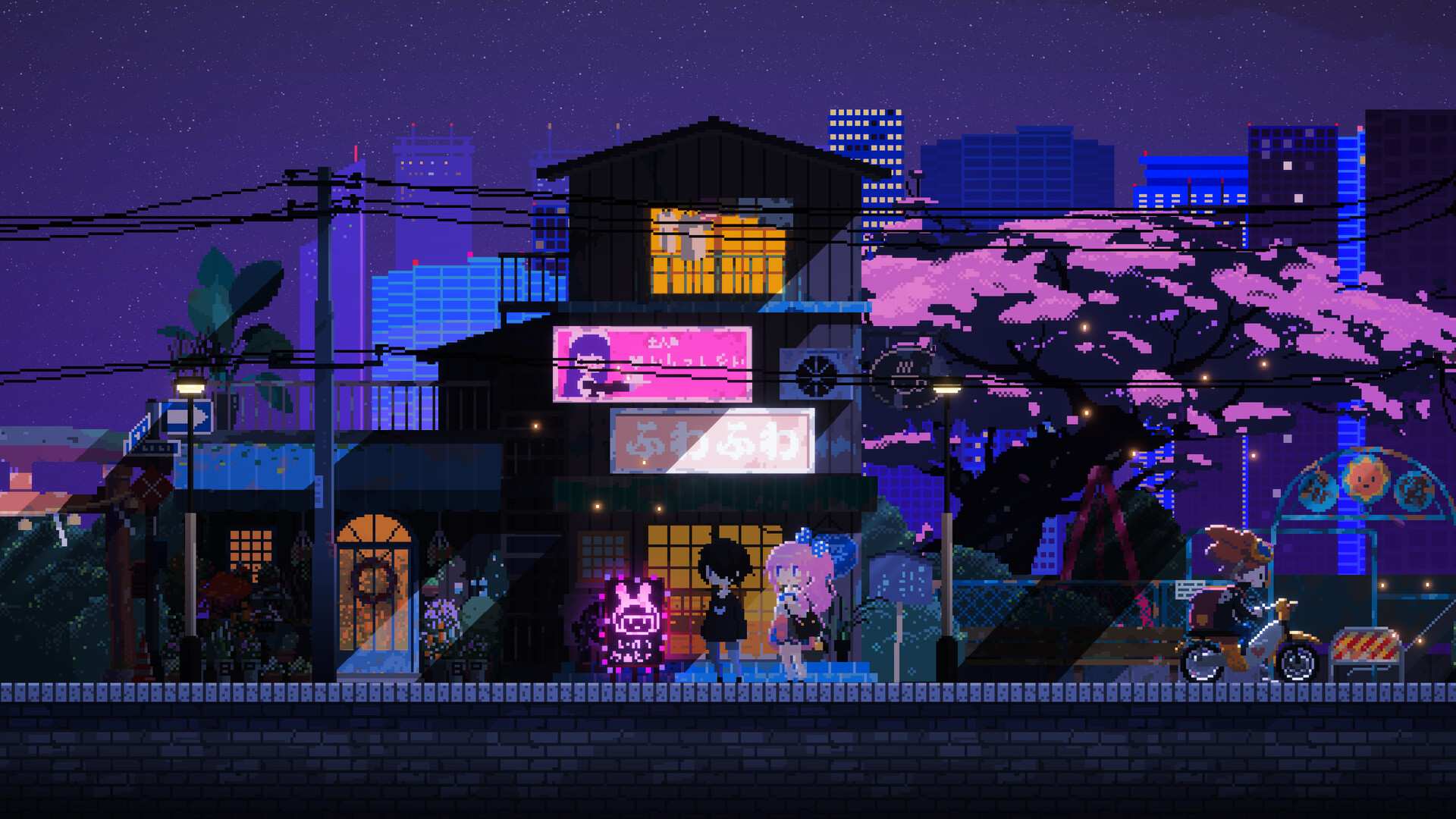 芙哇芙哇女仆咖啡厅/Maid Cafe on Electric Street_1