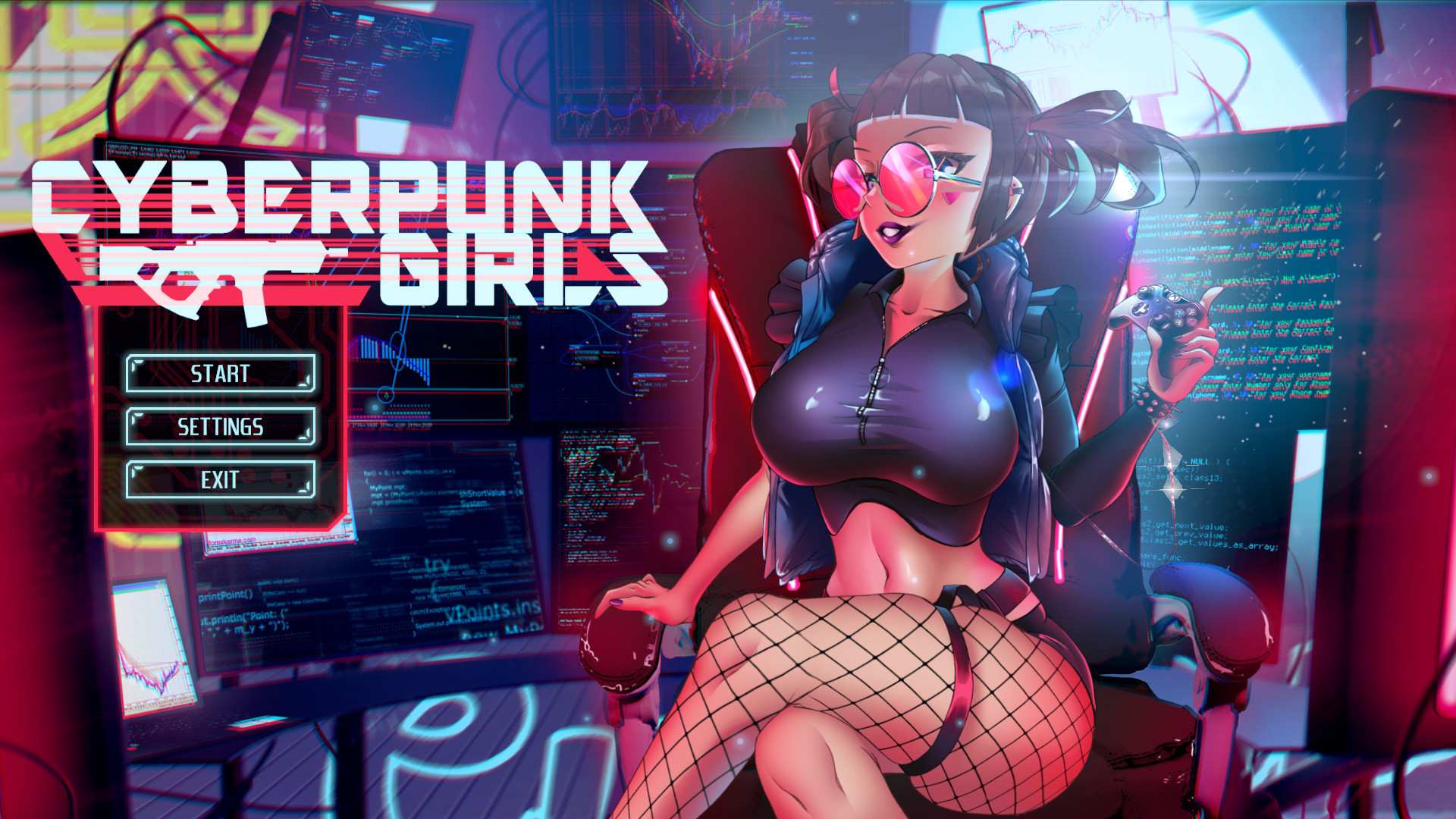 赛博朋克女孩/Cyberpunk Girls_0