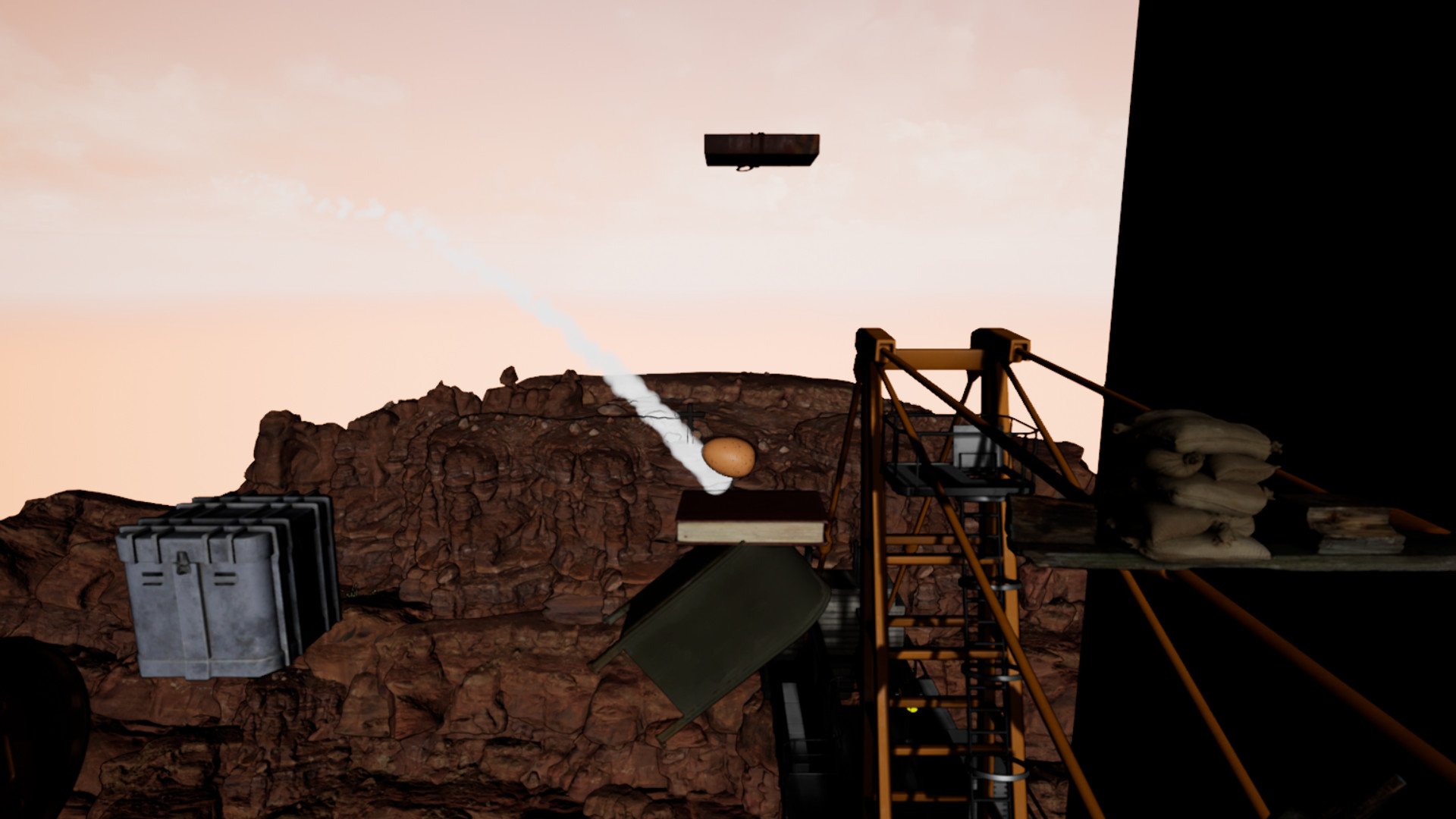 鸡蛋跳跃/Egg Over It: Fall Flat From the Top_2