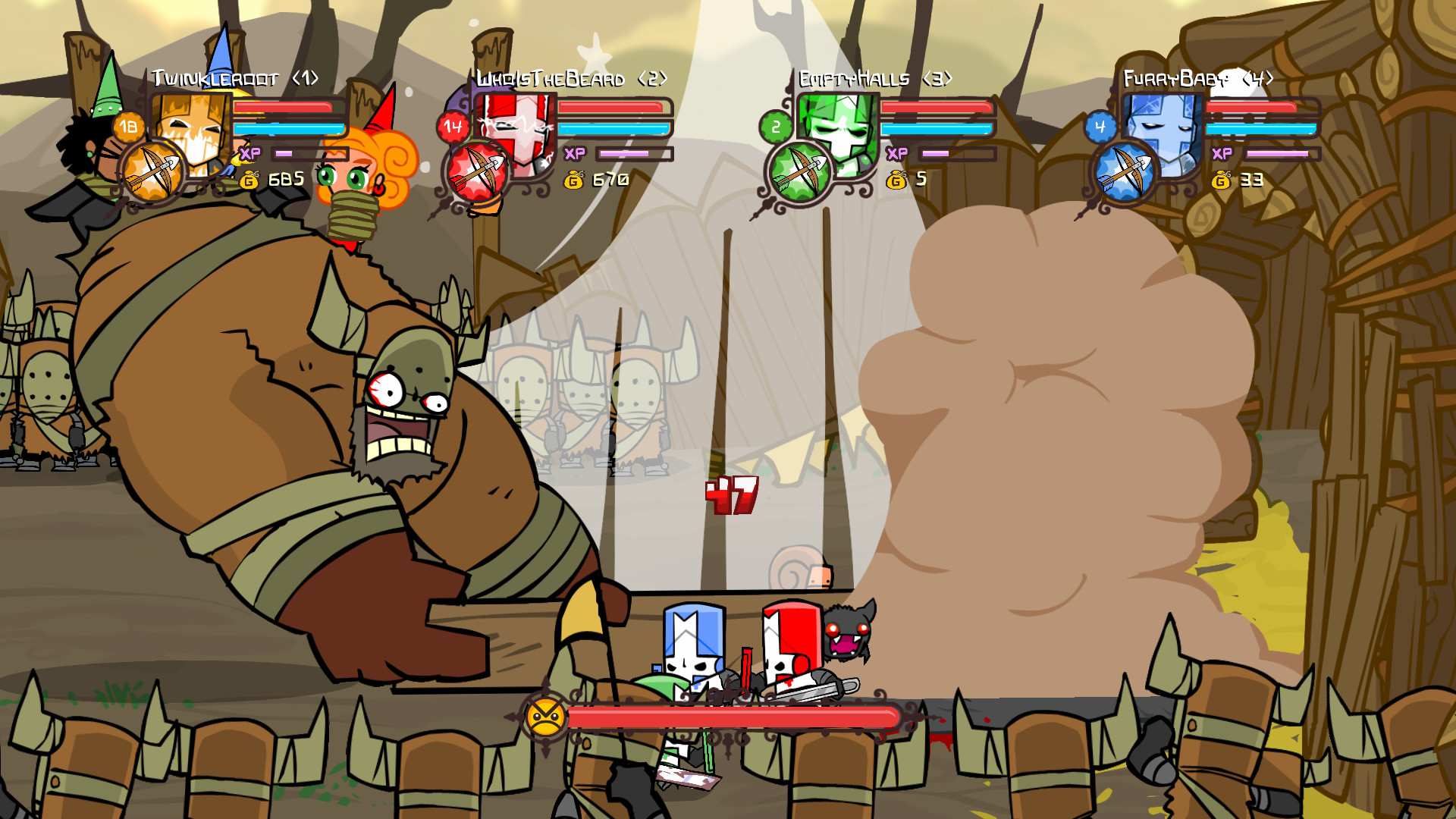 城堡毁灭者/城堡破坏者/Castle Crashers_1