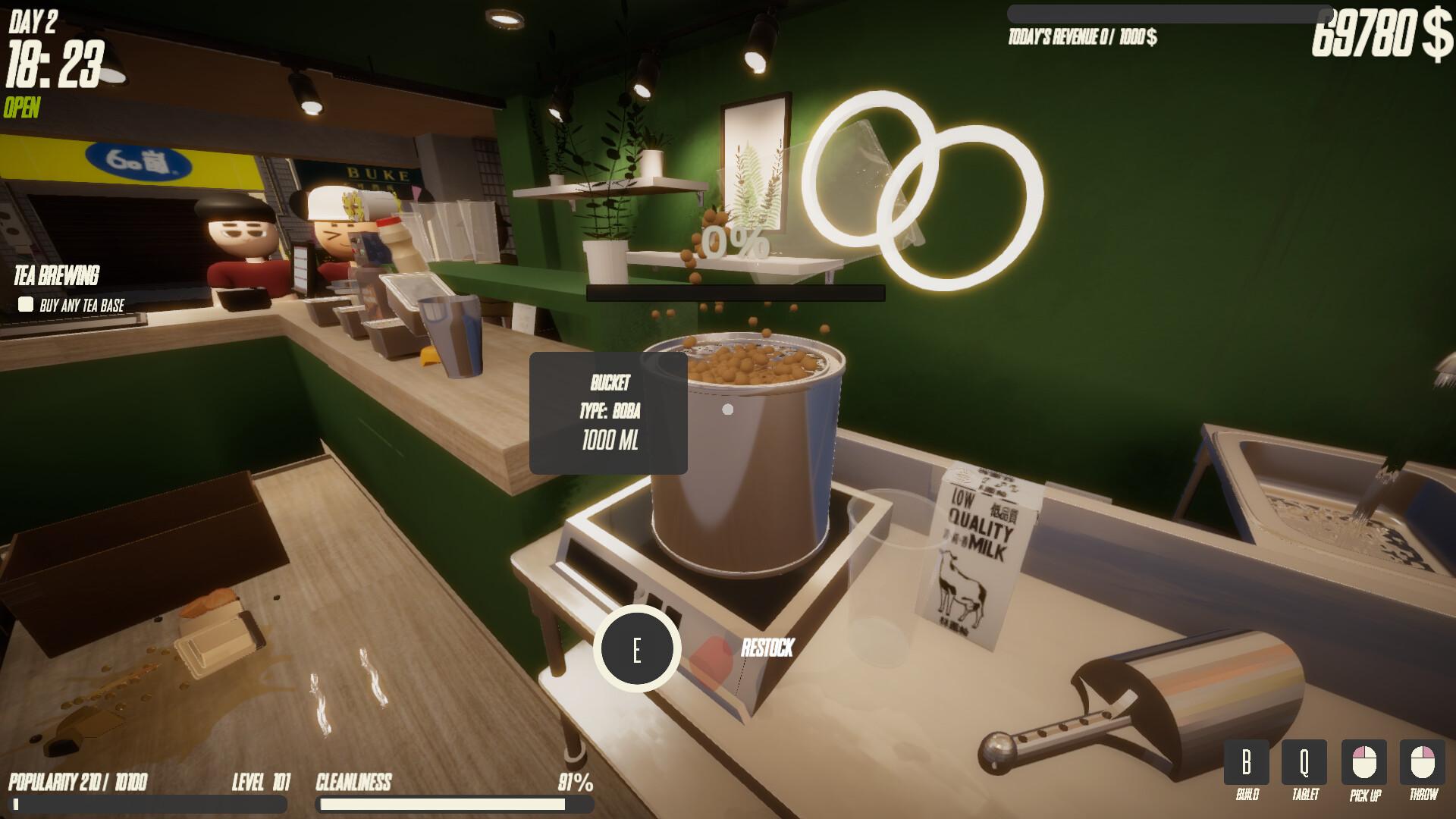 奶茶店模拟器/Boba Tea Shop Simulator_5