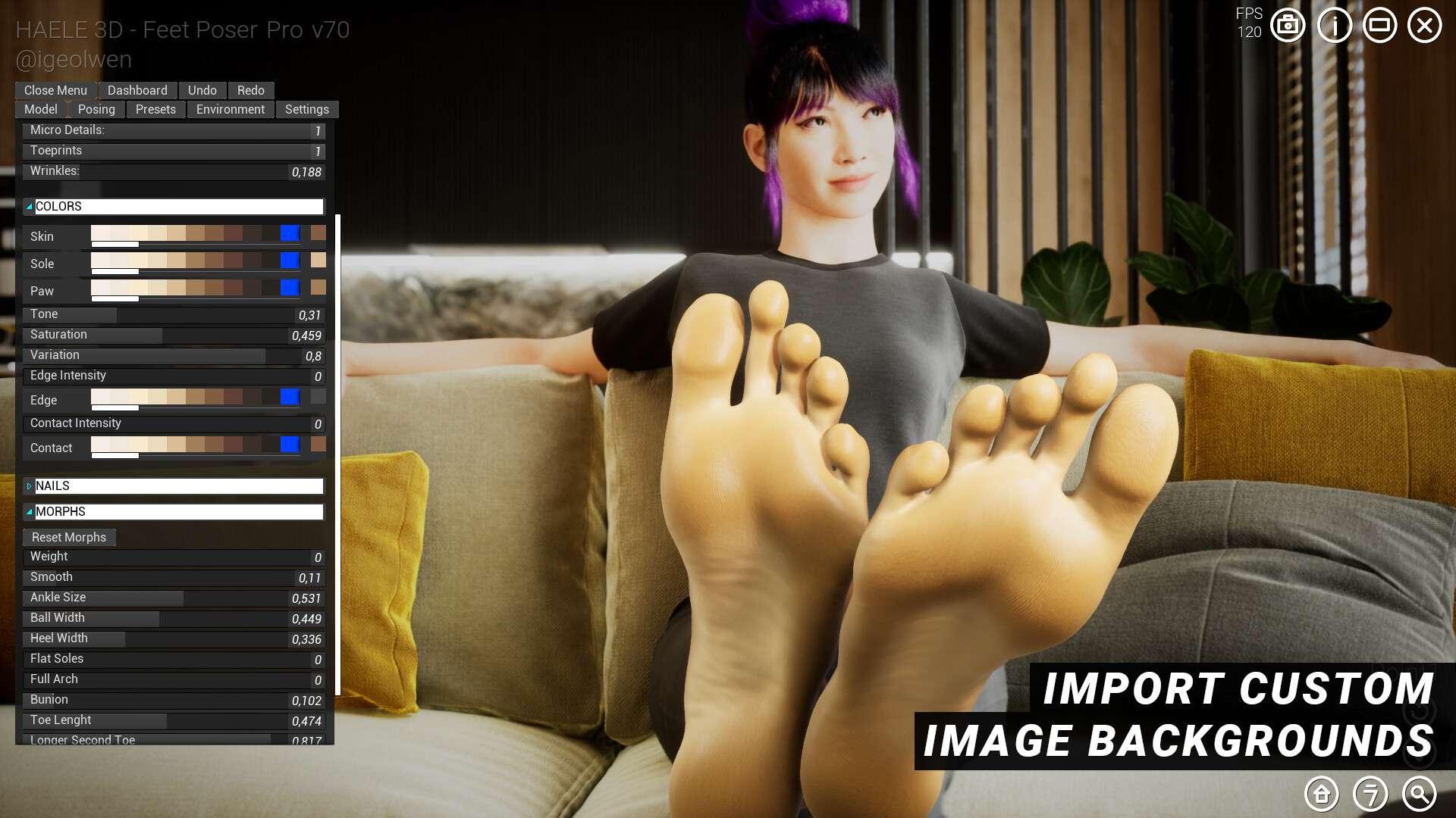 足部造型模拟器 - 专业版/HAELE 3D - Feet Poser Pro_0
