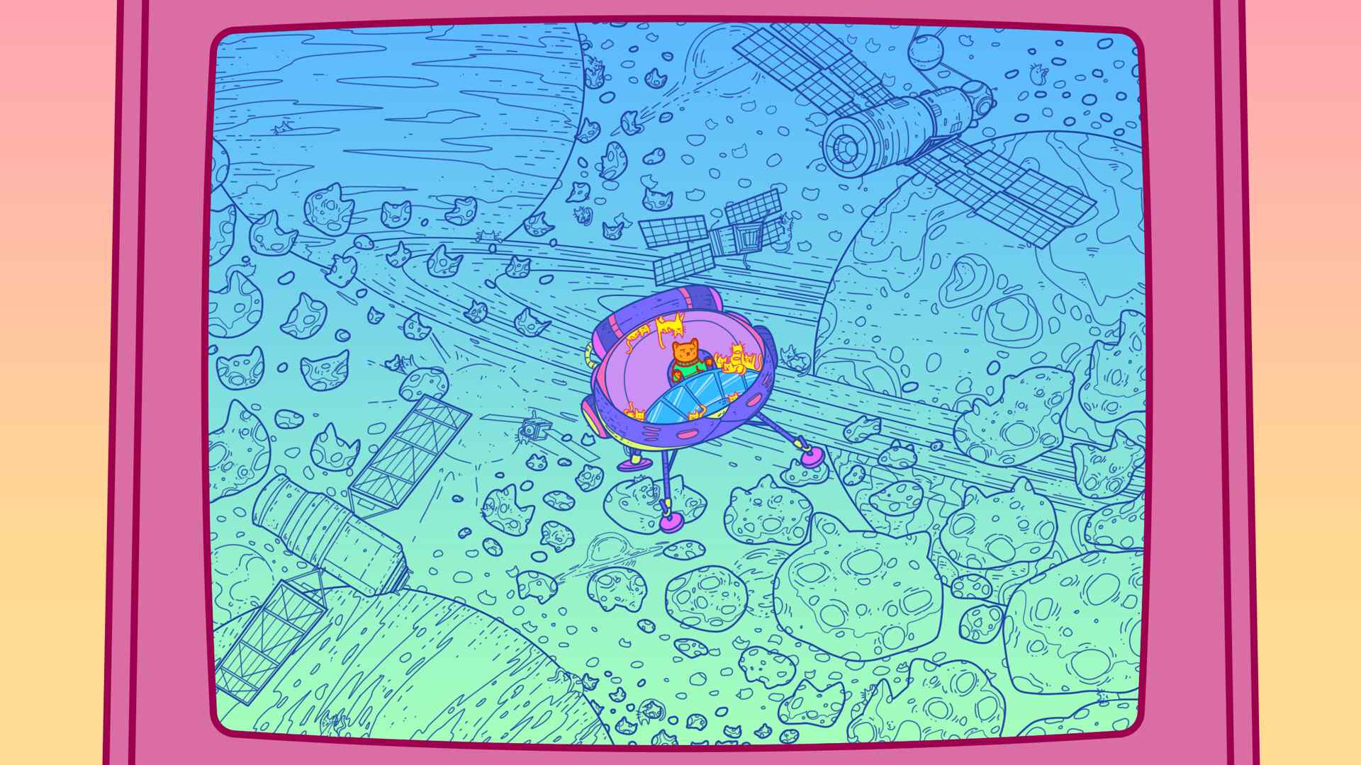 电玩街机满是猫/An Arcade Full of Cats_3