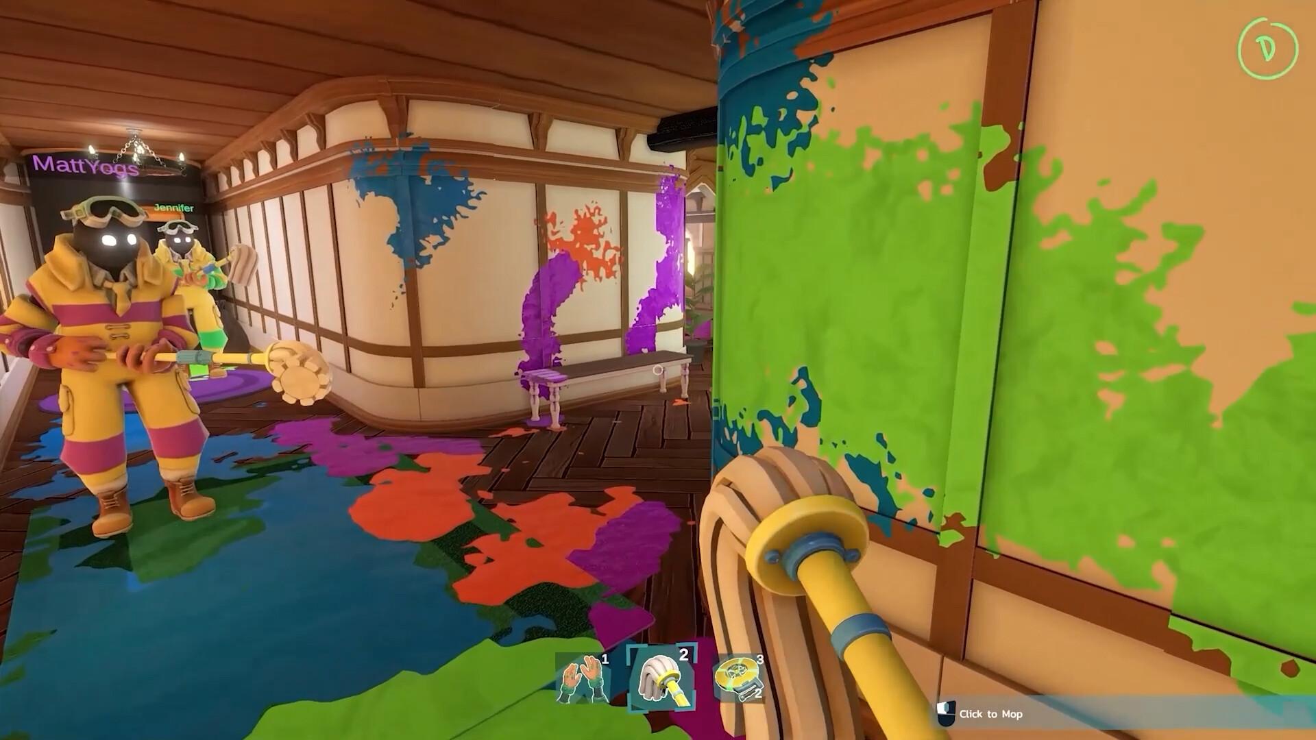 洗刷刷模拟器/Monster Mop Up_3