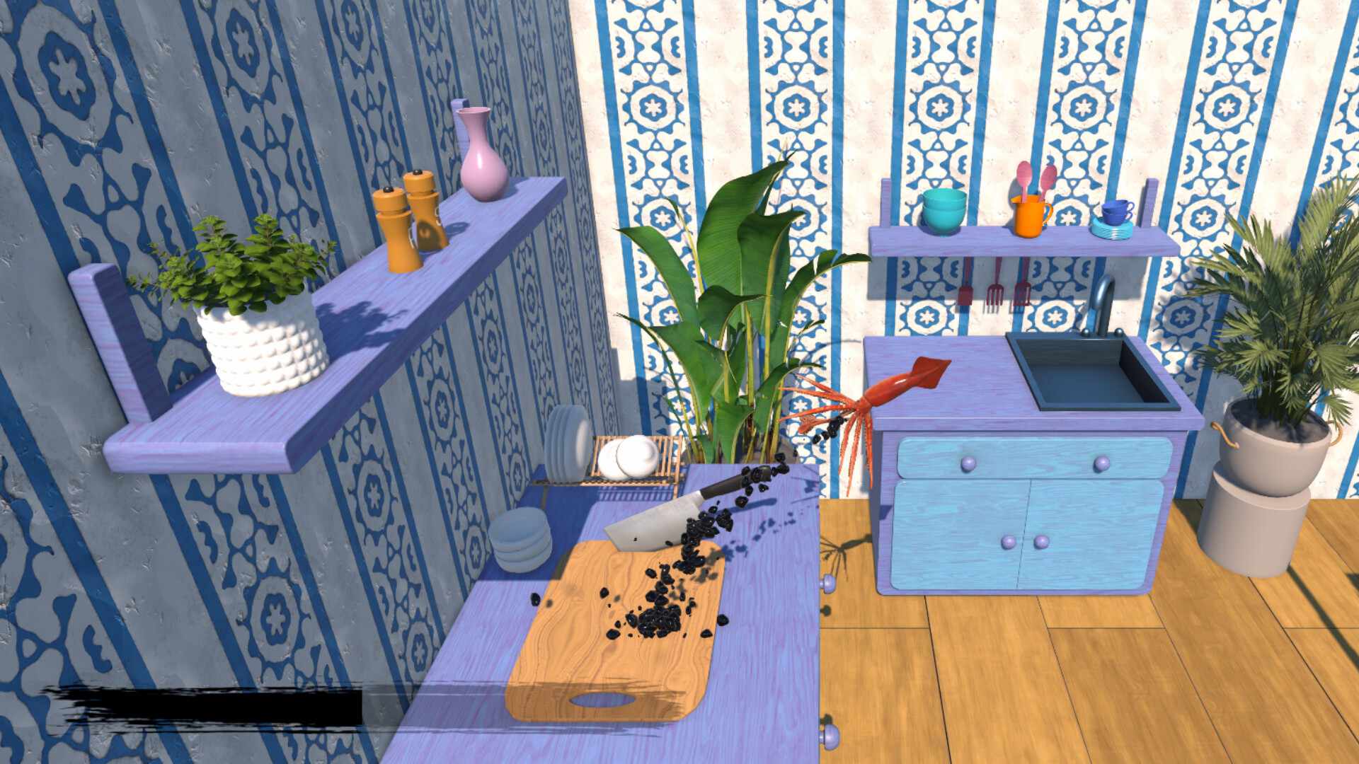 鱿鱼攀峰/Squidding Over It_1