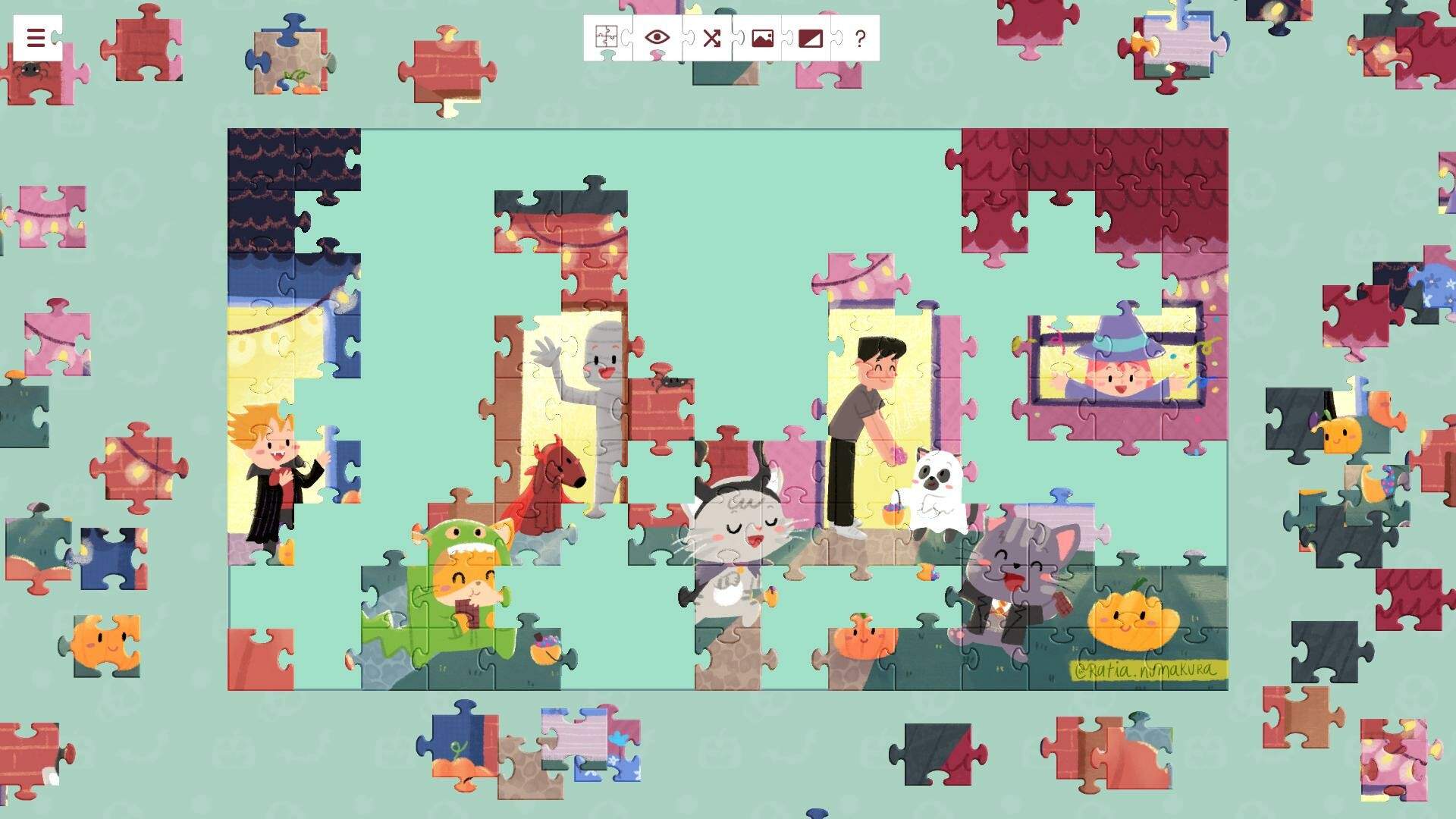 好友在万圣节/Buddy and Friends on Halloween_1