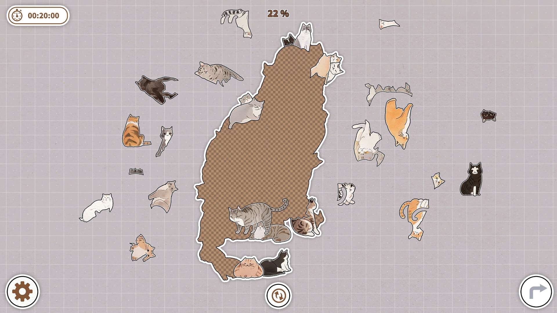 挤在一起的猫猫/Cats Huddled Together_2