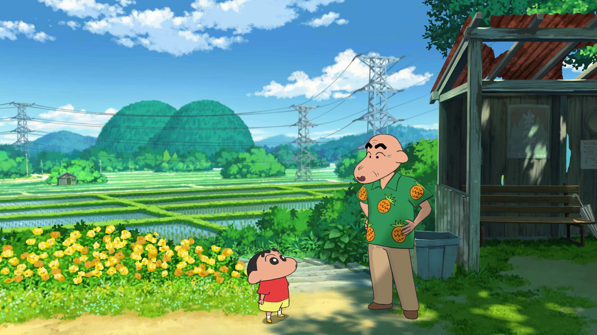 蜡笔小新“煤炭镇的小白”/Shin chan: Shiro and the Coal Town_1