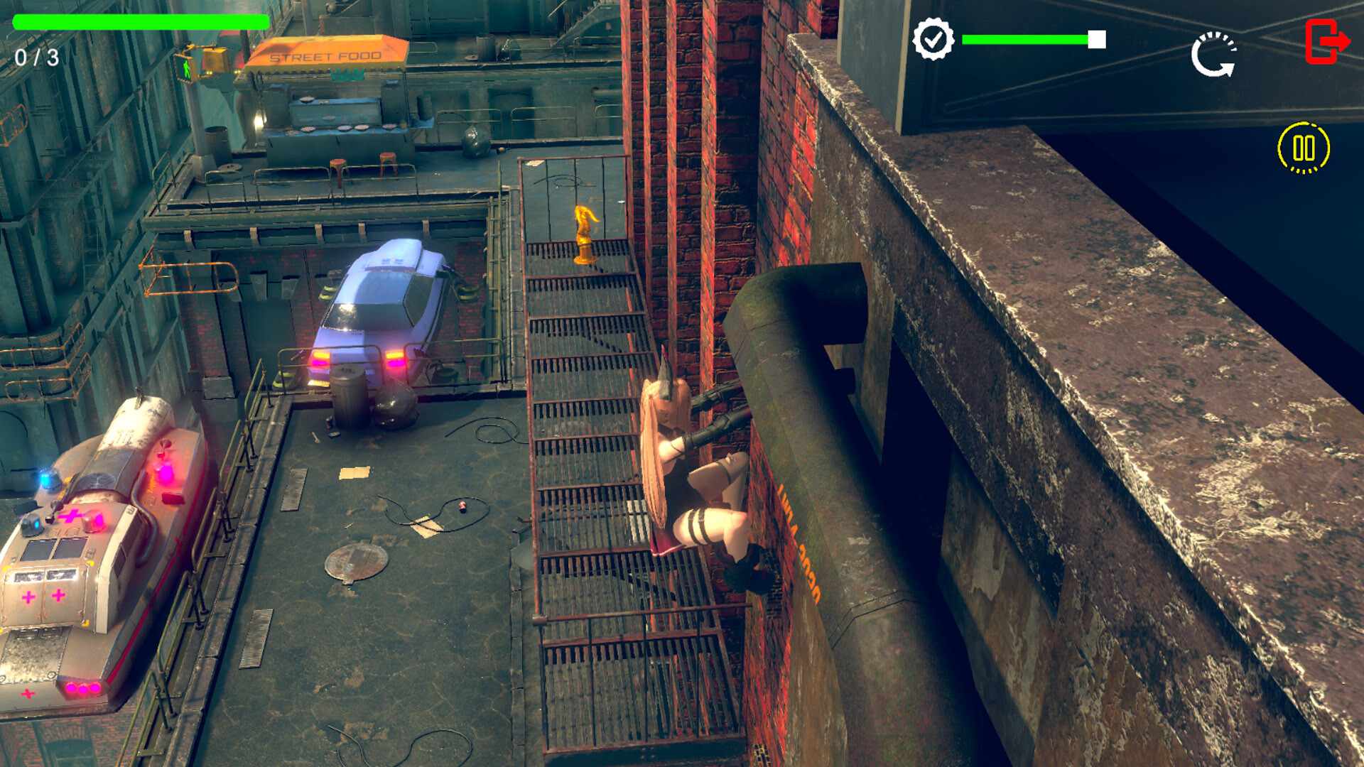 攀爬挑战：寻找赛博朋克物品/Climb Challenge - Find Items Cyberpunk_1