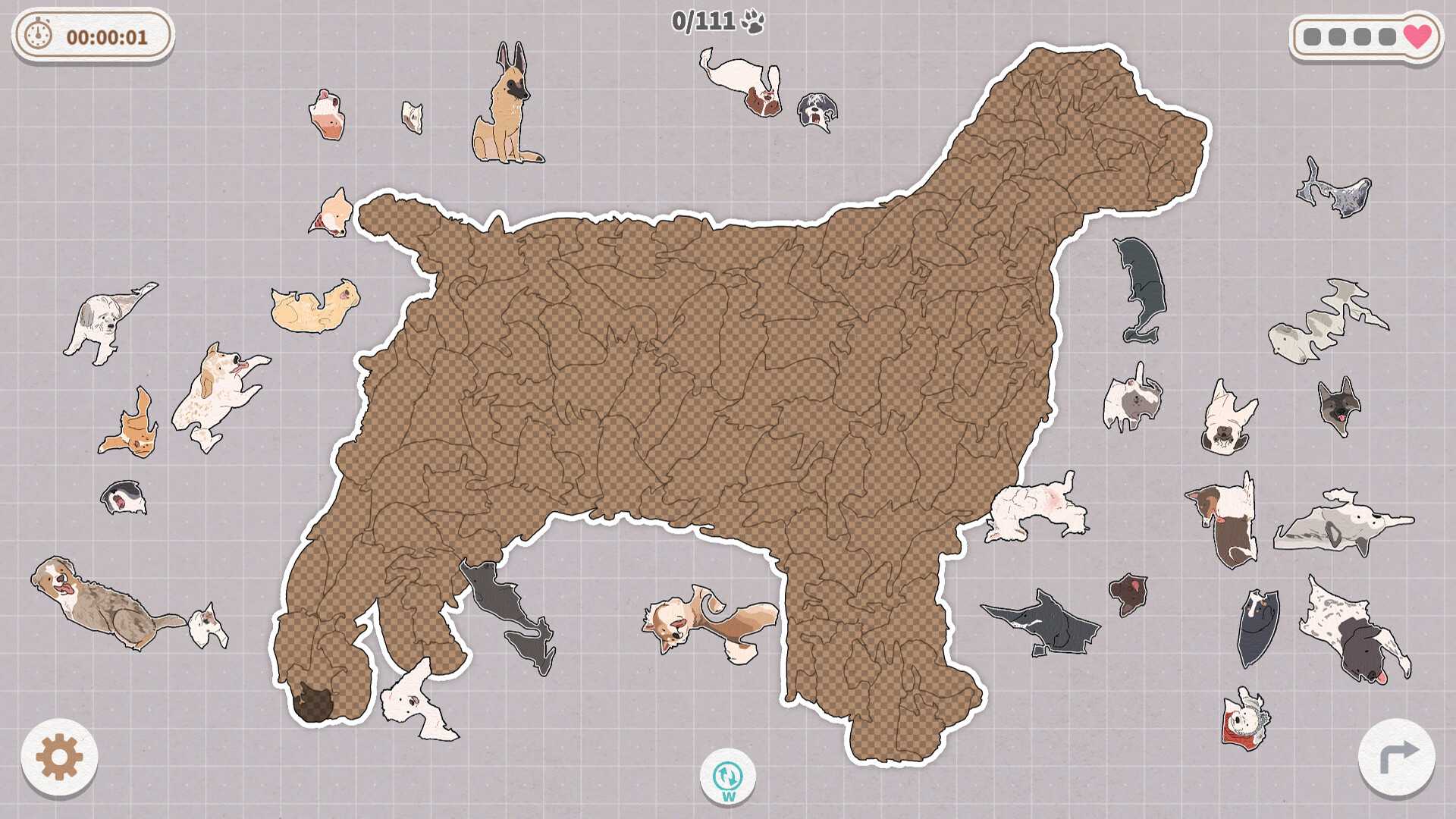 挤在一起的狗狗们/Dogs Huddled Together_2