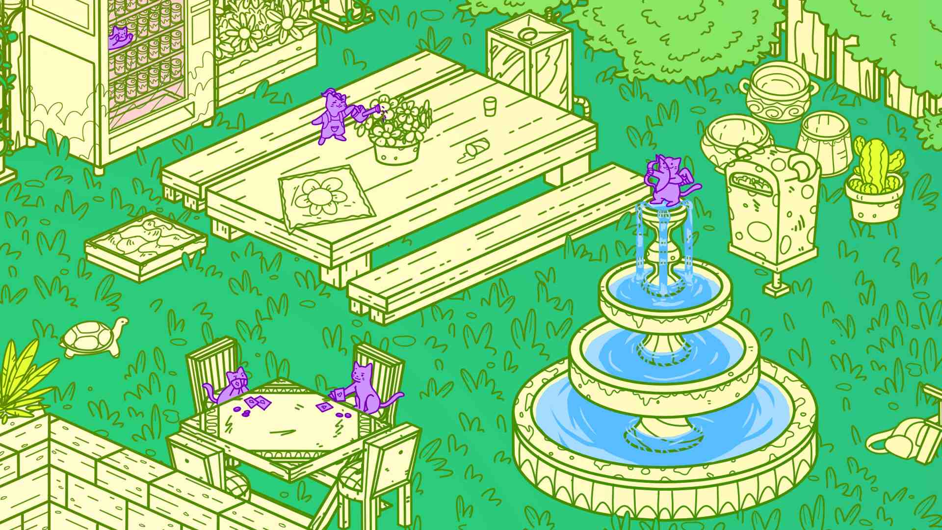 悠然镇的流浪猫/Stray Cats in Cozy Town_0