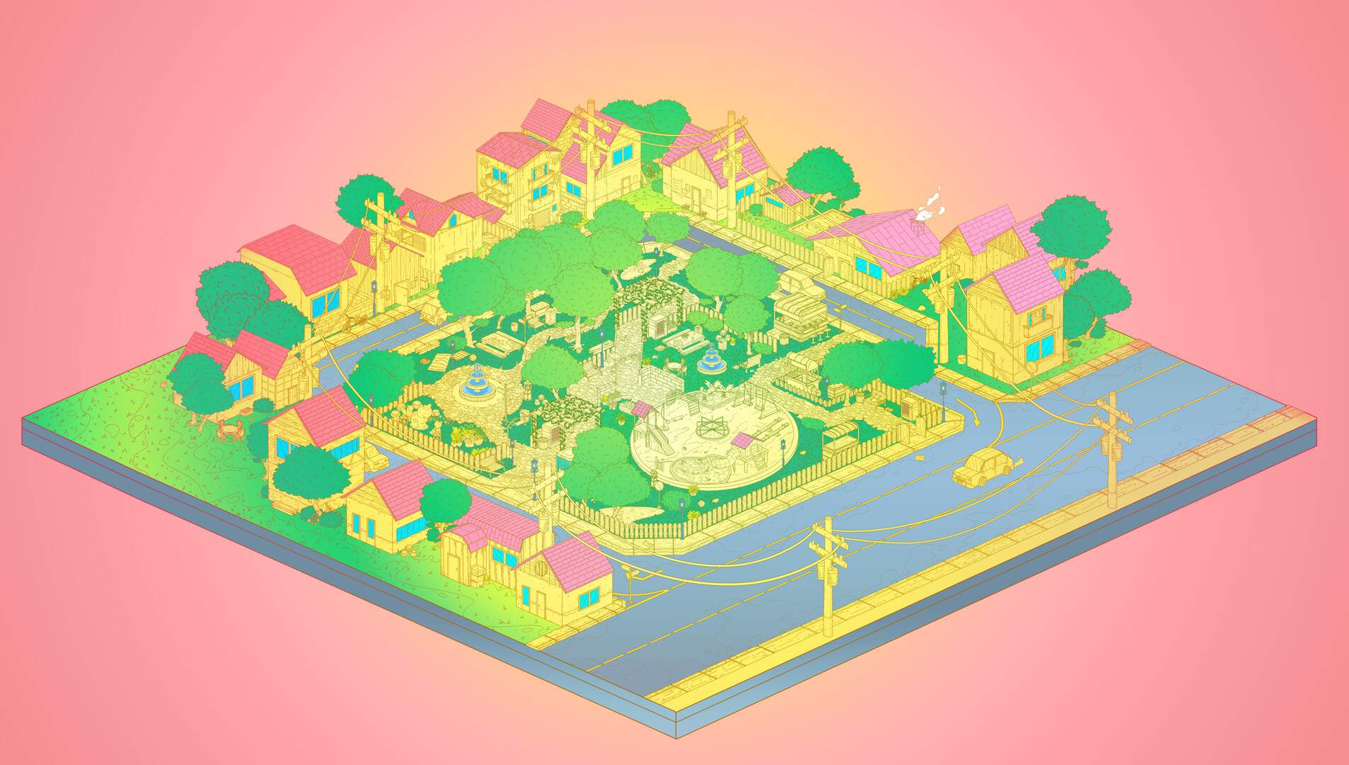 悠然镇的流浪猫/Stray Cats in Cozy Town_2