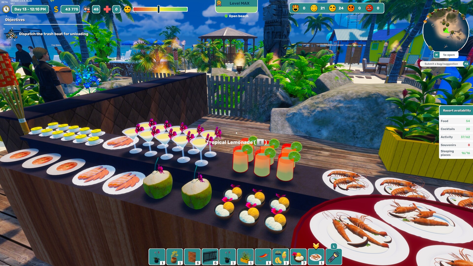 热带度假村经营模拟器/Tropical Resort Simulator_0