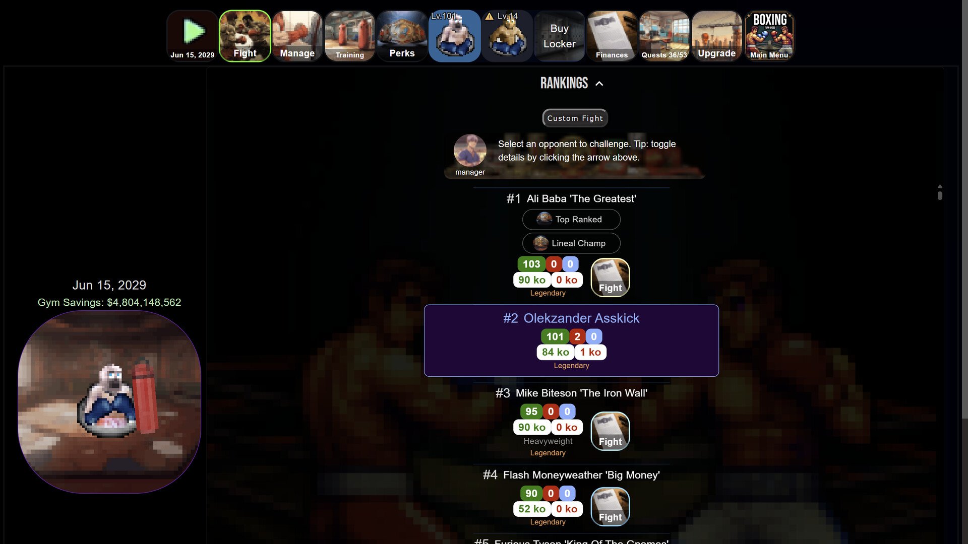 回合制拳击/Turn Based Boxing: Tactics - Legends Edition_3