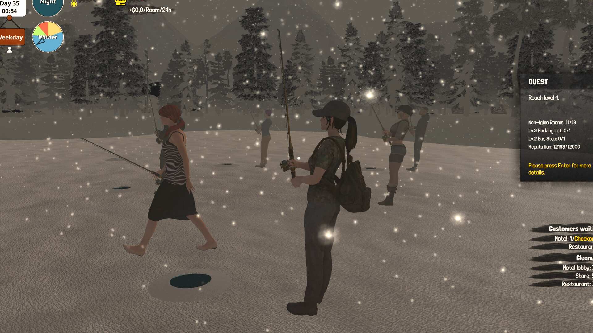 北极汽车旅馆模拟器/Arctic Motel Simulator_2