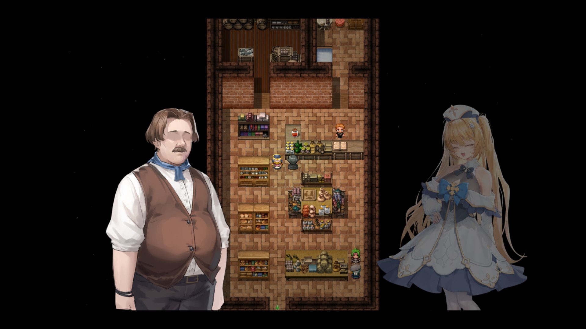 影色渐染~阿斯林顿的妹神官~/Fallen Priestess: My Sister's Demonic Bloodline_0