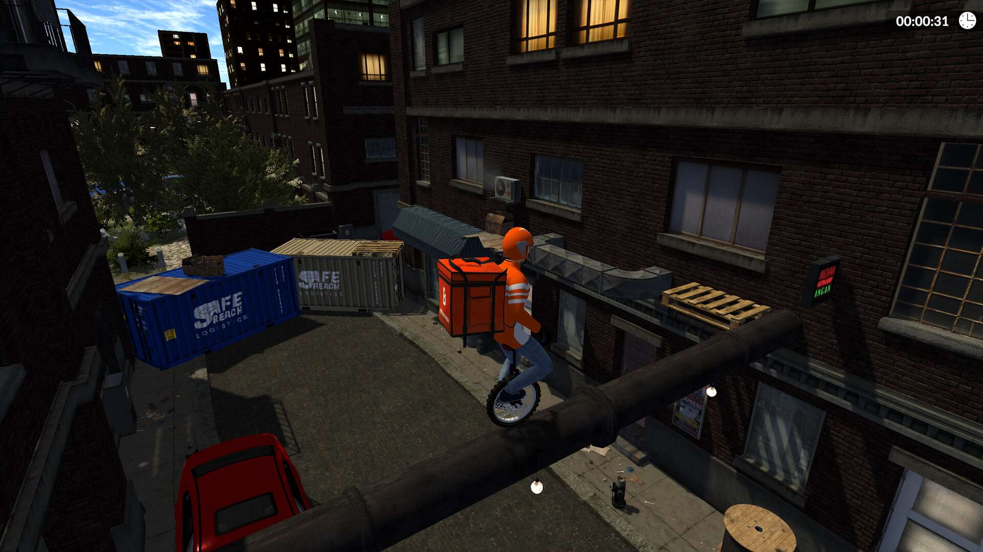 独轮车披萨时间！/Unicycle Pizza Time!_0