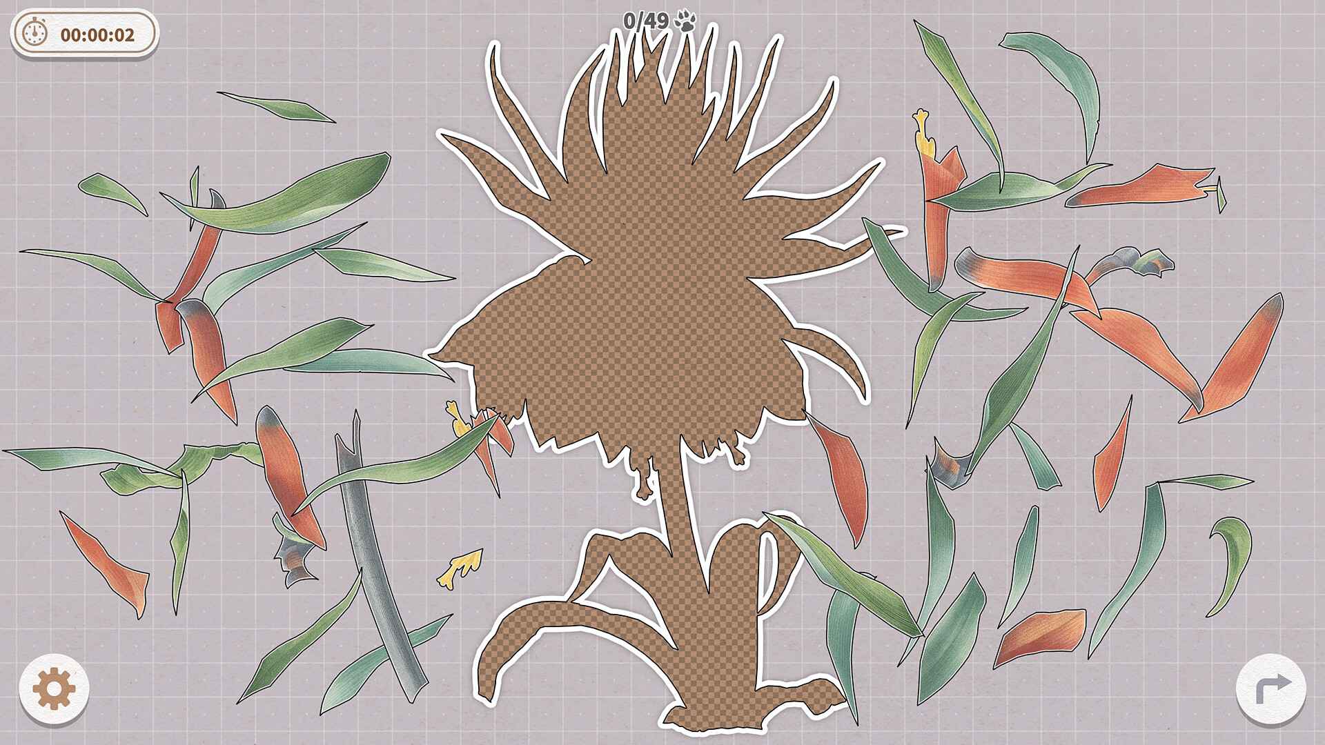 挤在一起的植物/Plants Huddled Together_3