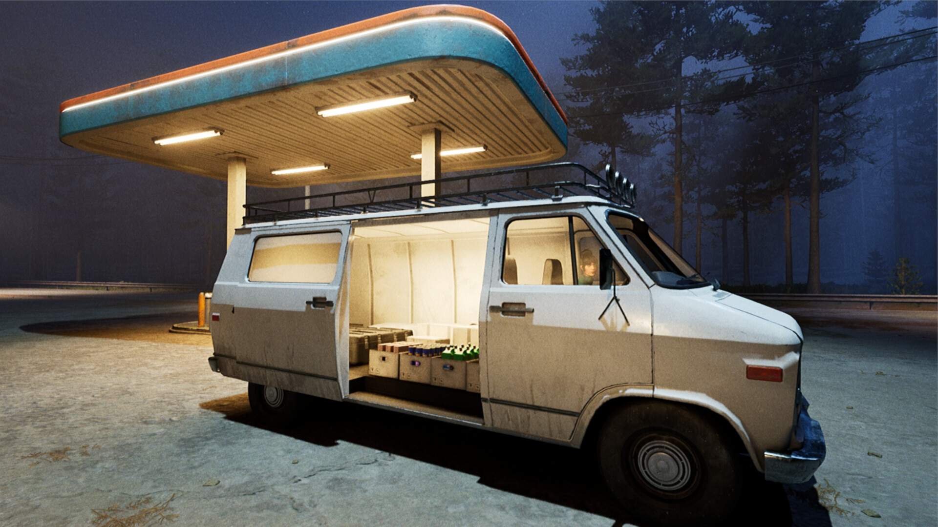 出口前：加油站/Before Exit: Gas Station_5