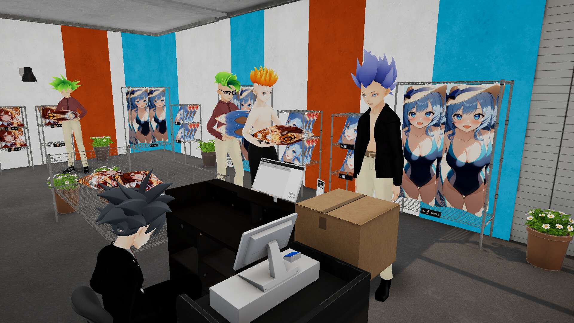 商店模拟器：抱枕/Shop Simulator: Waifu Pillows_0