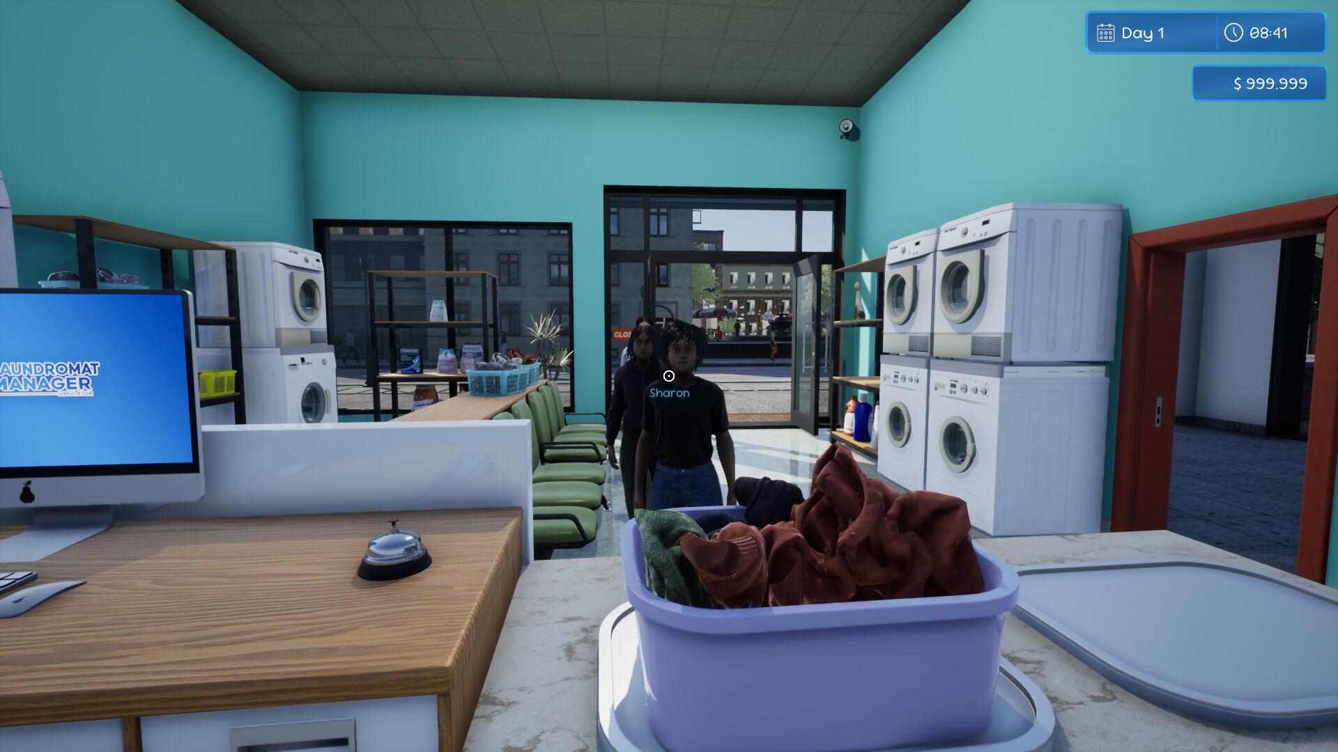 洗衣店经理模拟器/Laundromat Manager Simulator_1