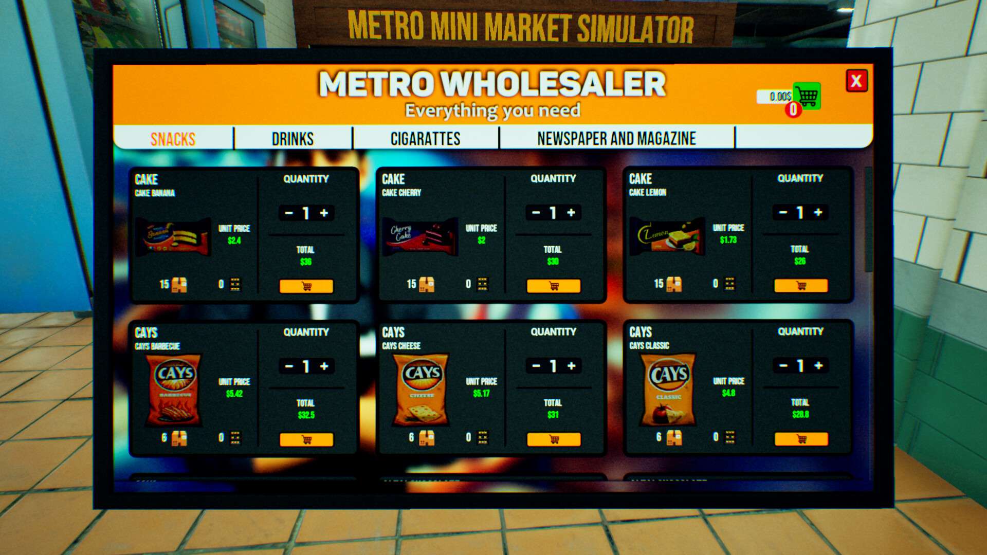 地铁迷你市场模拟器/Metro Mini Market Simulator_3