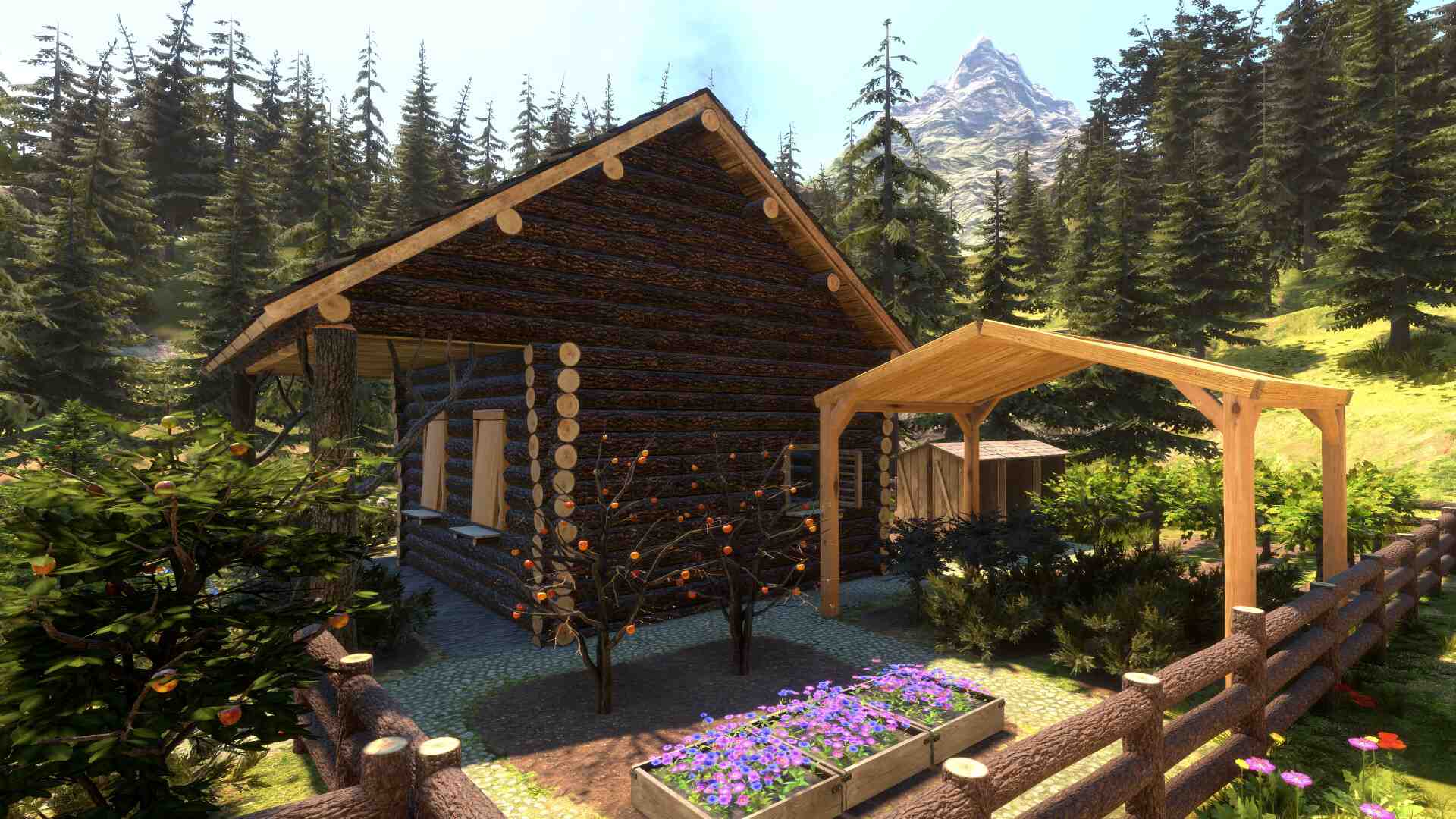 温馨小木屋/Log Away_3