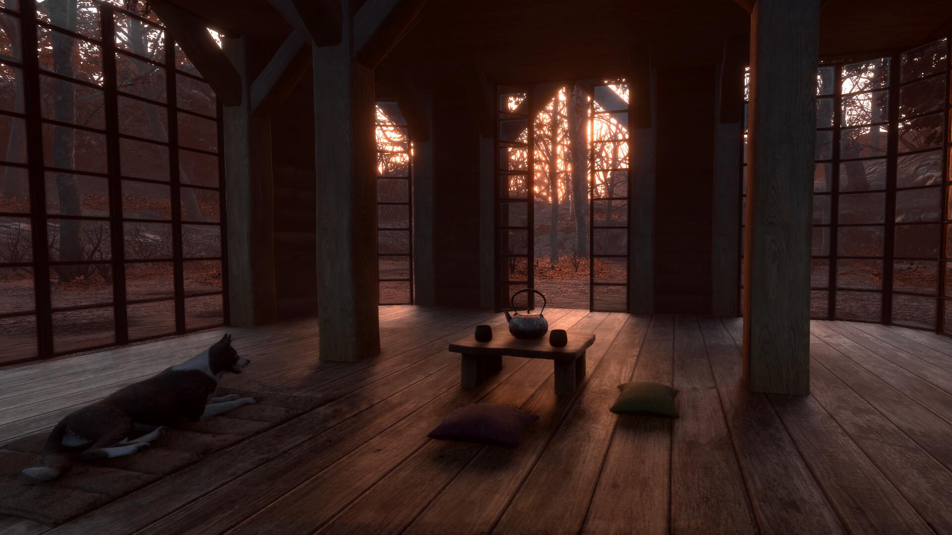 温馨小木屋/Log Away_5