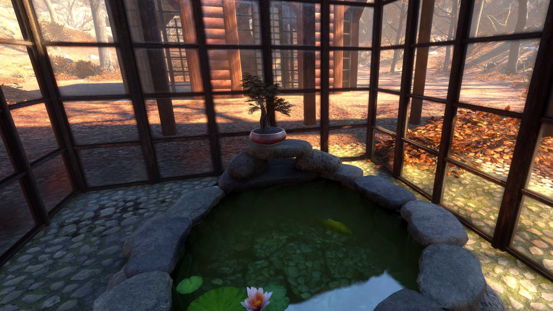 温馨小木屋/Log Away_1