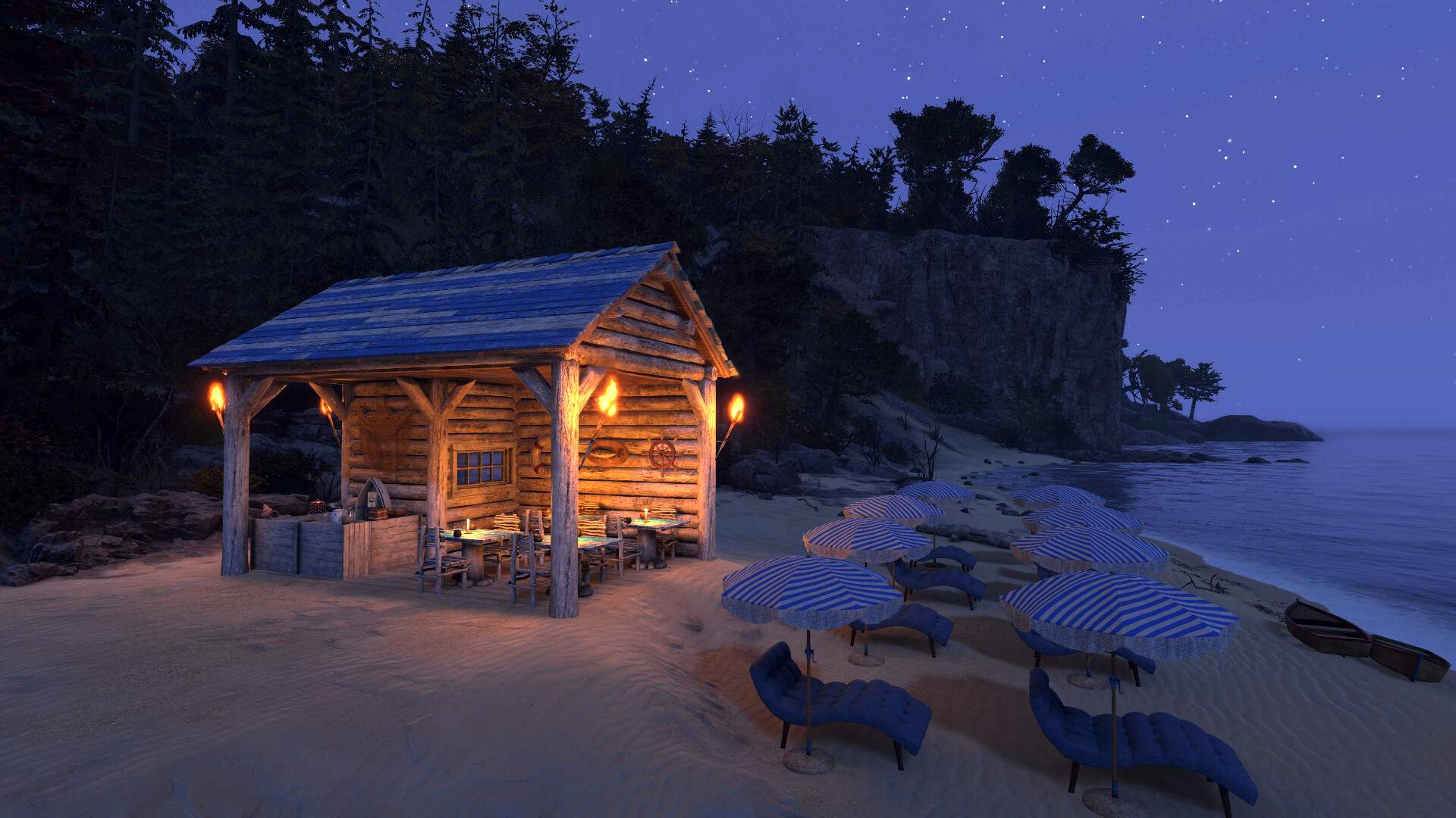 温馨小木屋/Log Away_0