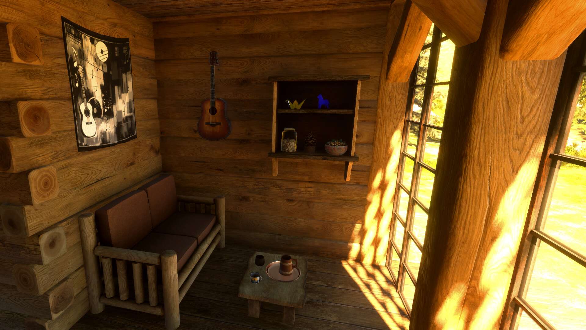 温馨小木屋/Log Away_4