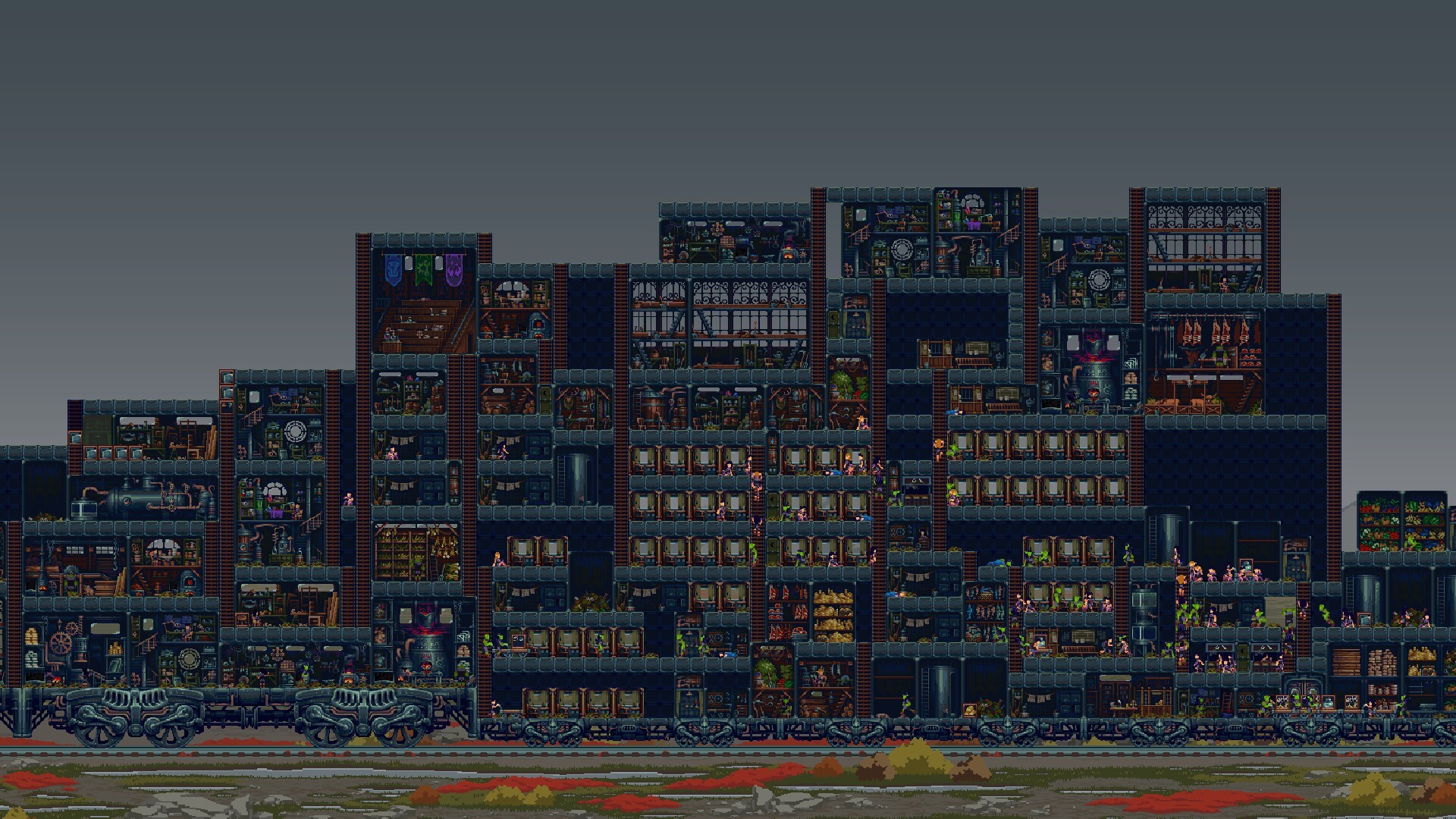 钢铁动脉：铁路城市建造者/Steel Artery: Train City Builder_3