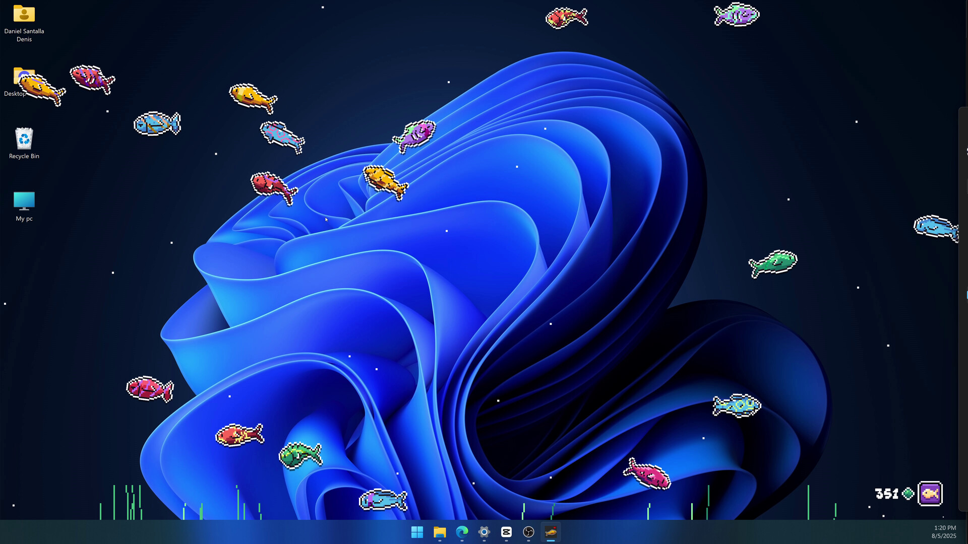 你搁这养鱼呢/Desktop Fishes_0
