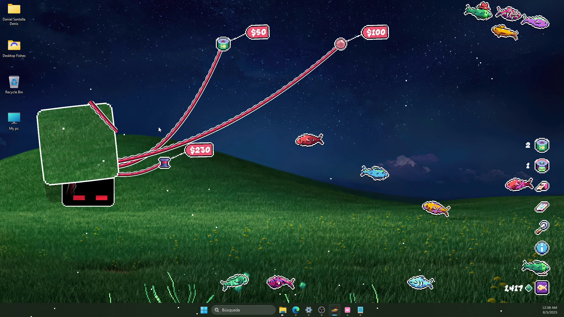你搁这养鱼呢/Desktop Fishes_2