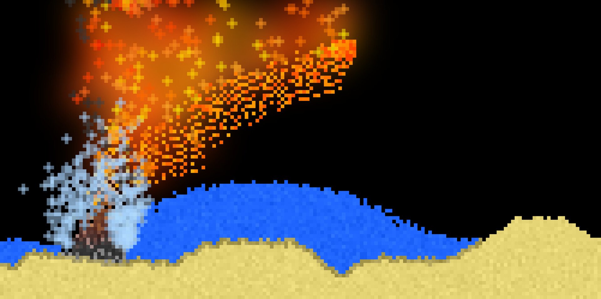 沙粒模拟场/沙盒模拟器/Sandboxels_0