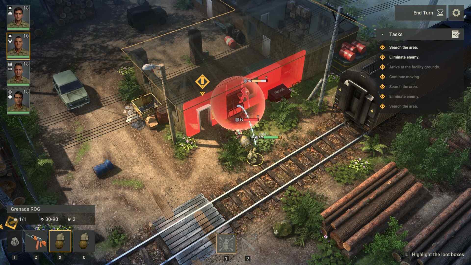 未来的战争策略：SOF与外星人入侵/Future War Tactics: SOF vs Alien Invasion – Turn-Based Strategy_4