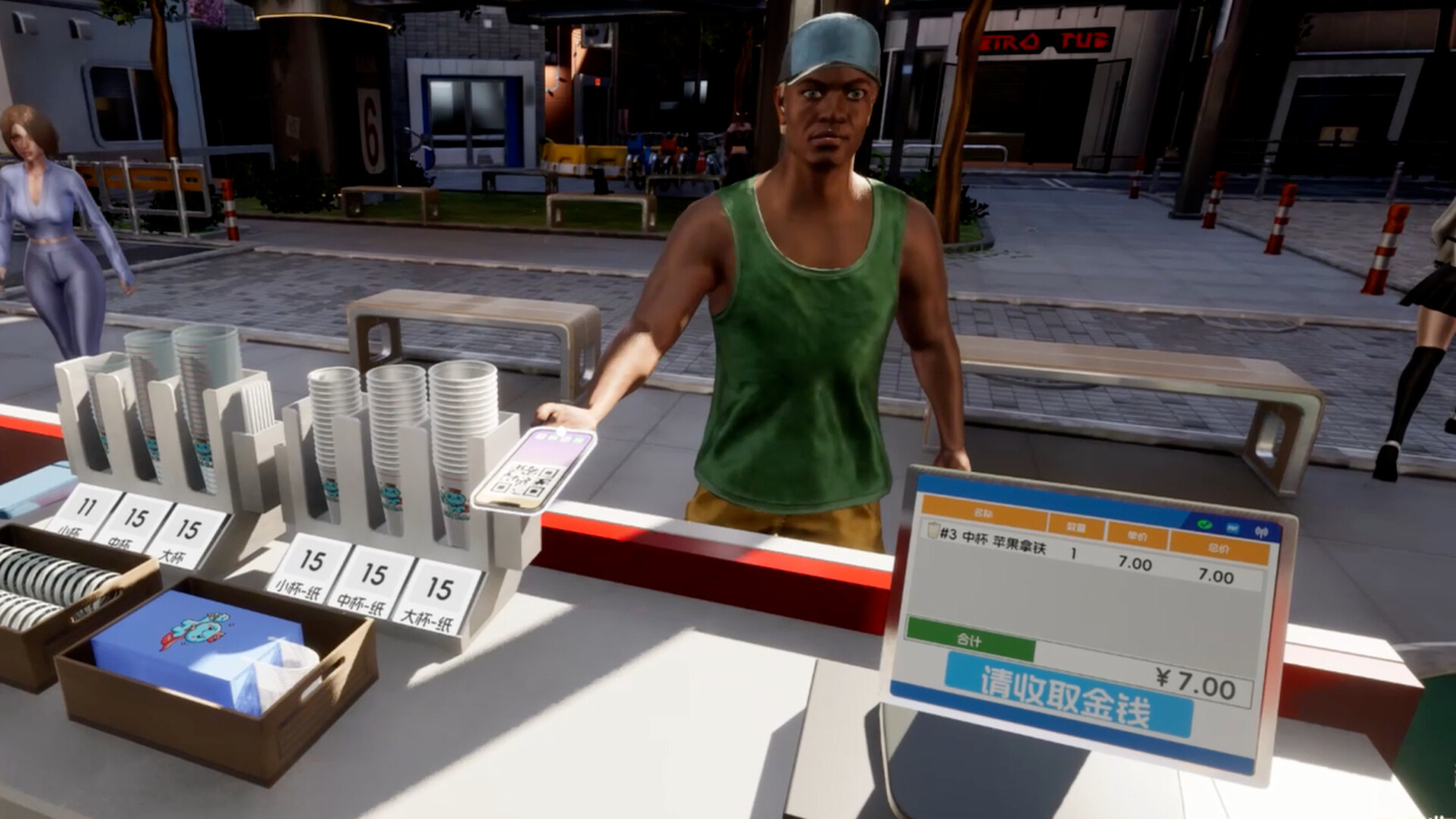 奶茶店模拟器 - 重生之我在冰堡甜城当店长/Boba Cafe Simulator_4