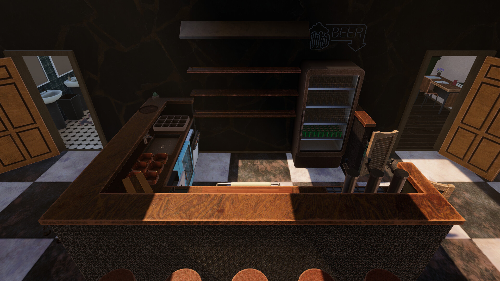 迪斯科灯光下：80年代酒吧模拟器/Under the Disco Lights - 80's Bar Simulator_0