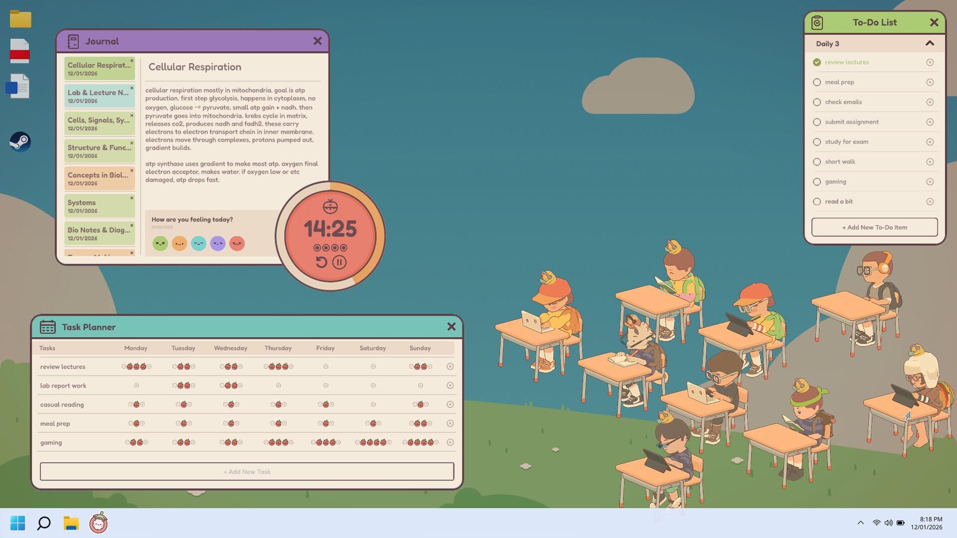 随时在一起: 云自习/On-Together: Virtual Co-Working_2