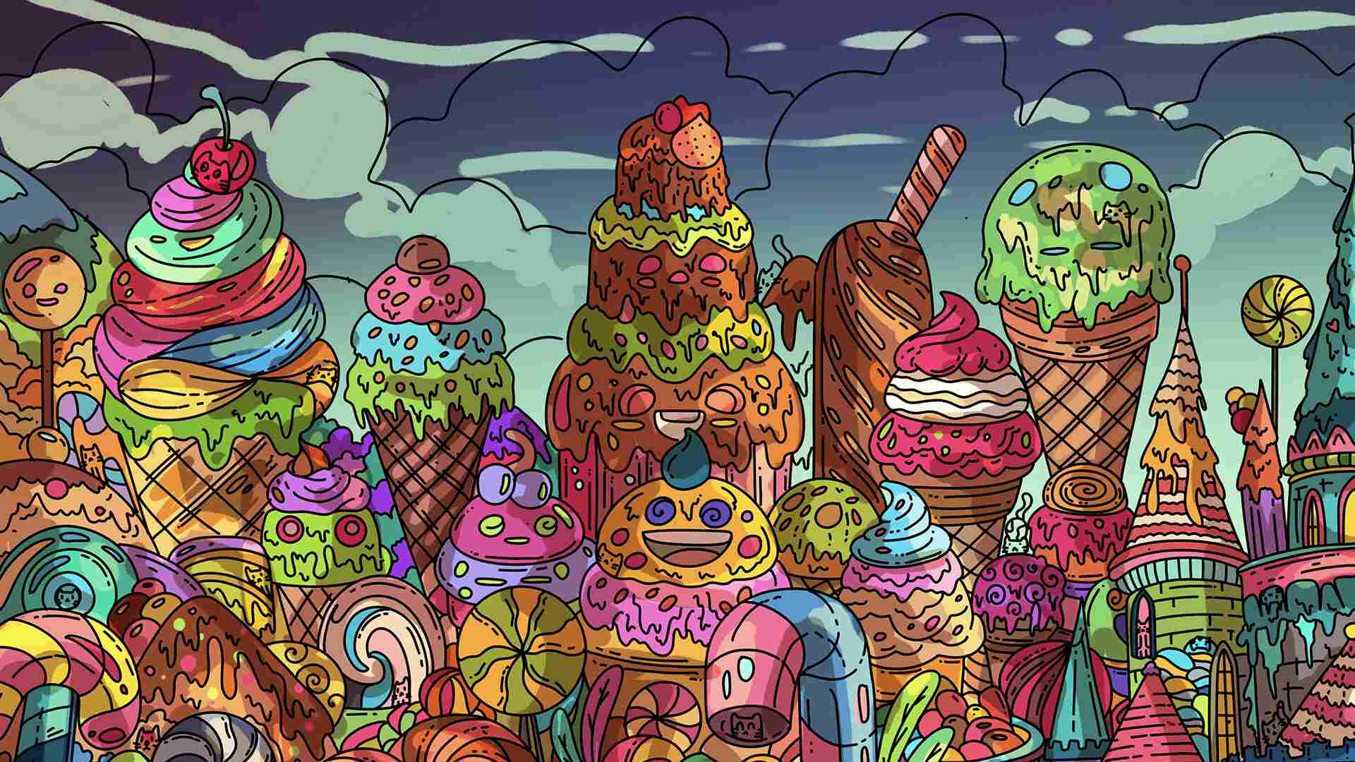 100只糖果猫/100 Candy Cats_2