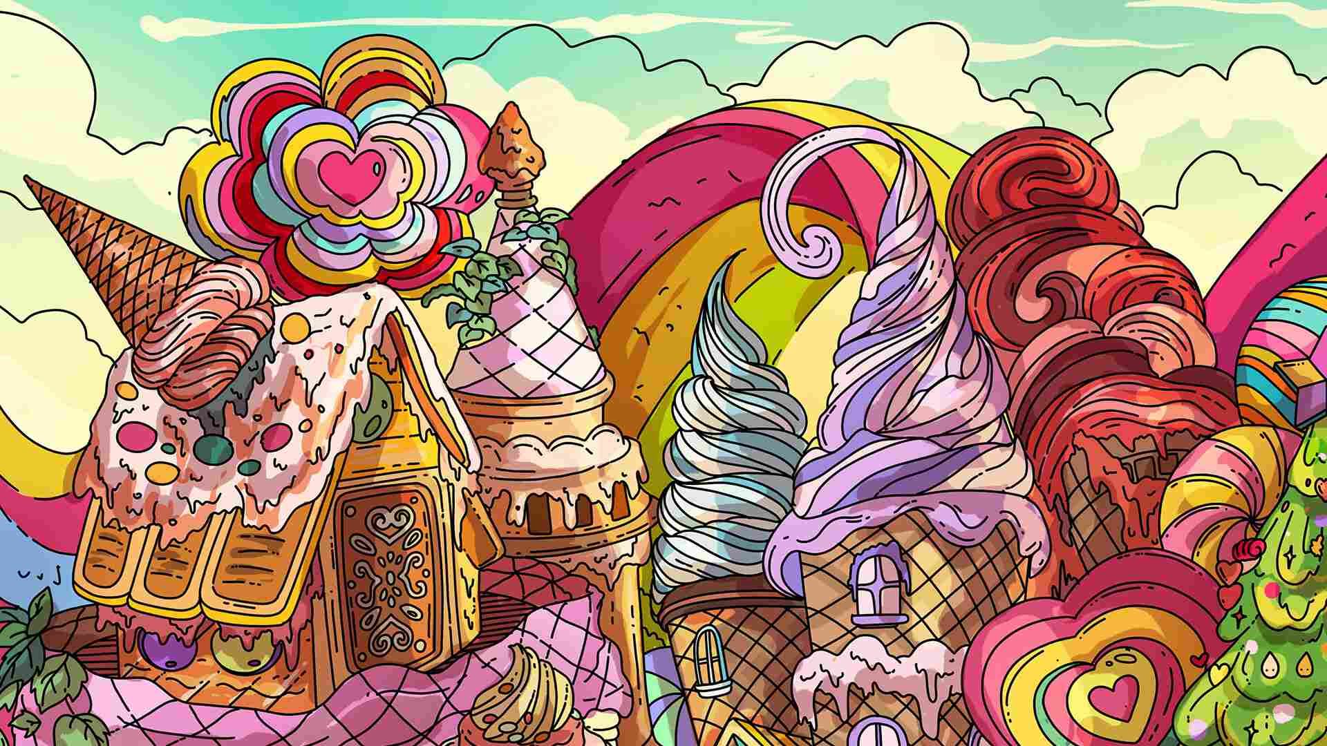 100只糖果猫/100 Candy Cats_1